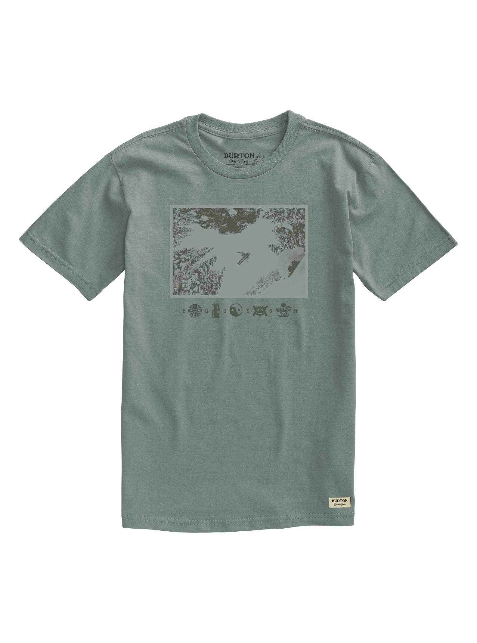 Burton - T-shirt à manches courtes Make Tracks homme, Lily Pad, M