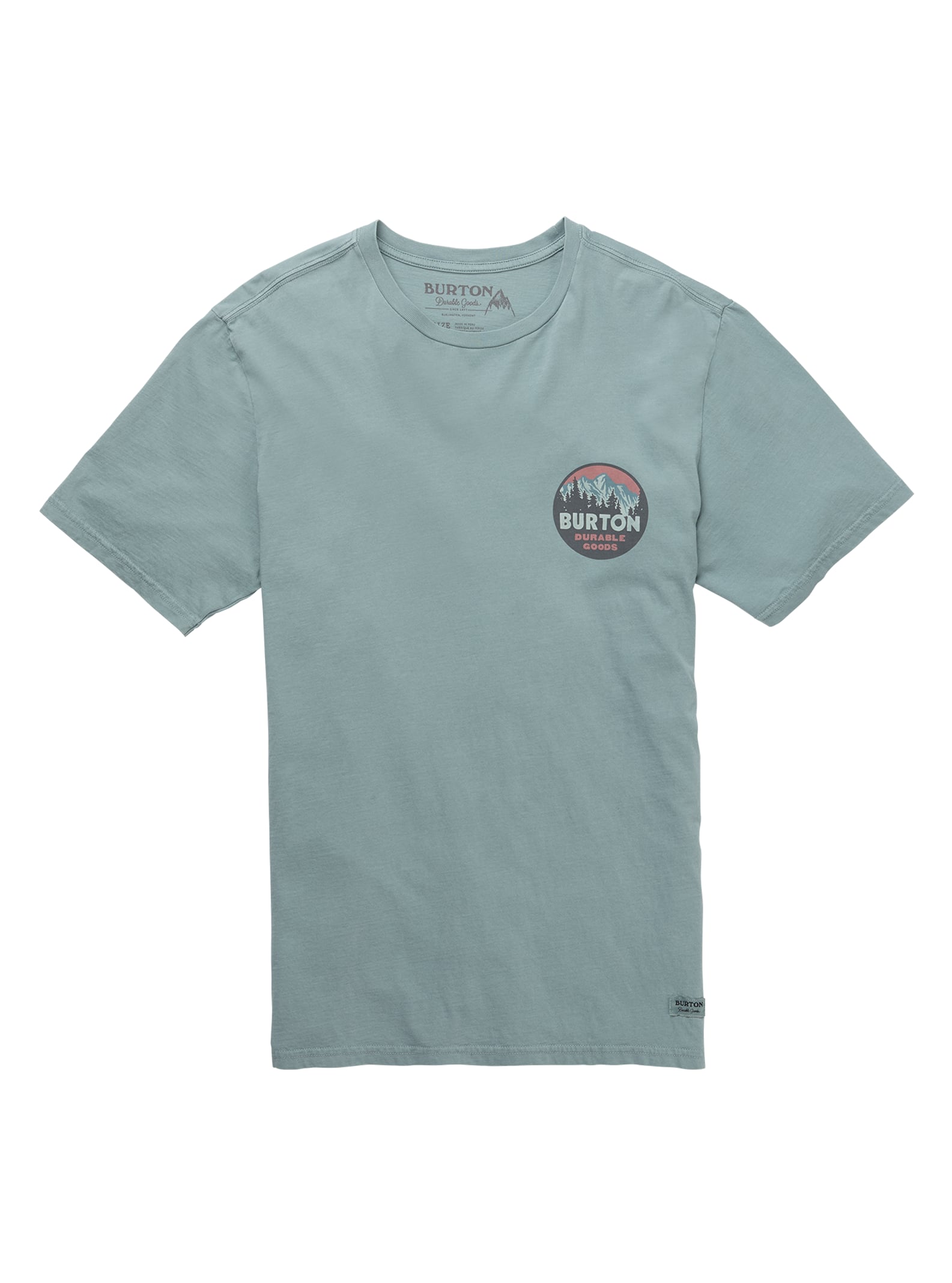 Burton - T-shirt à manches courtes Taproot homme, Lead, M