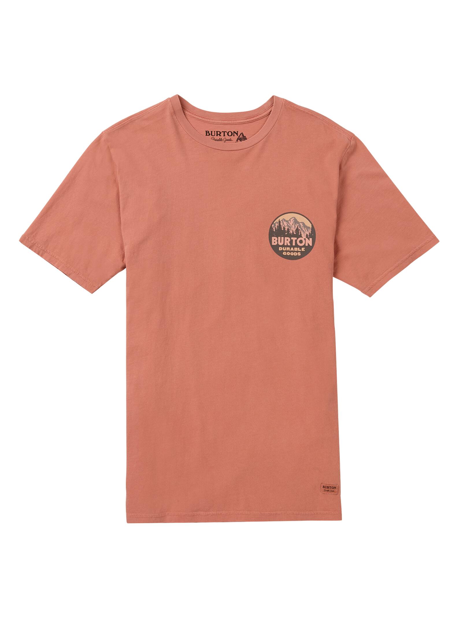 Burton - T-shirt à manches courtes Taproot homme, Old Rose, L