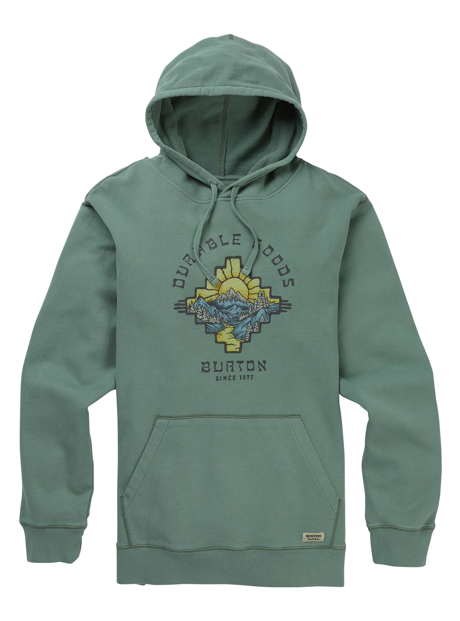 Burton - Sweat à capuche Burkett Organic homme, Lily Pad, L