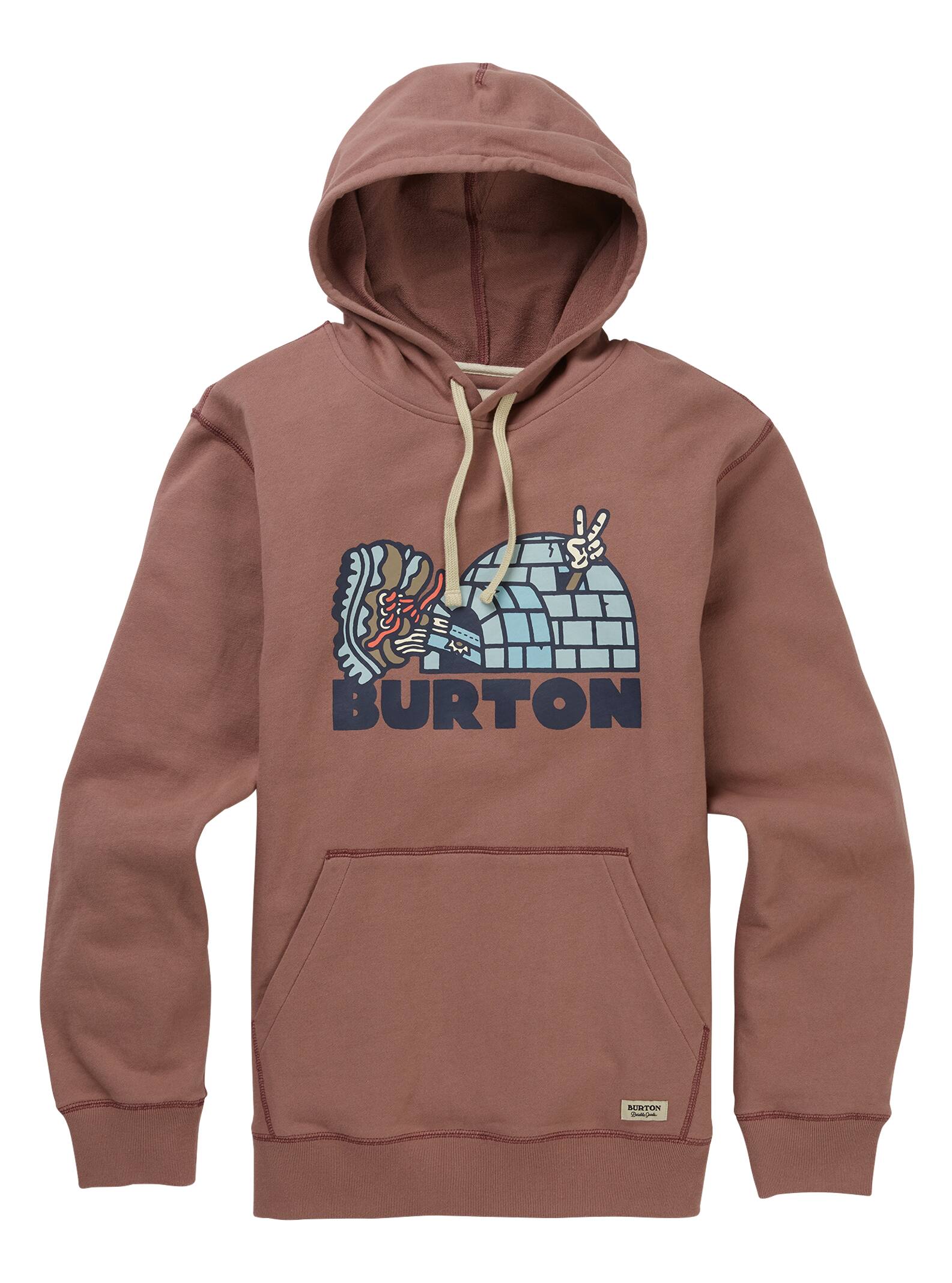 Burton - Sweat à capuche Cupajo Organic homme, Antler, L