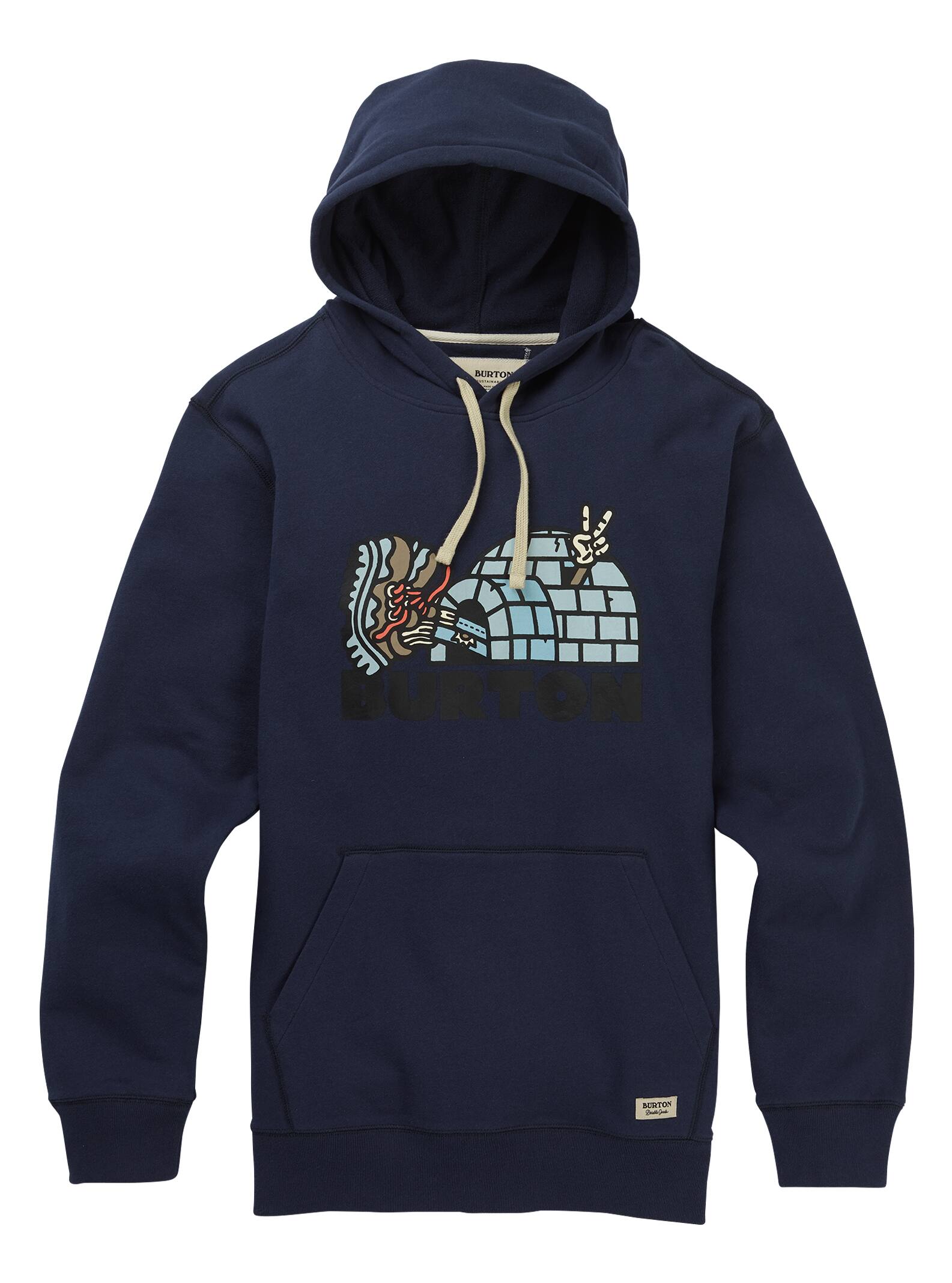 Burton - Sweat à capuche Cupajo Organic homme, Mood Indigo, L