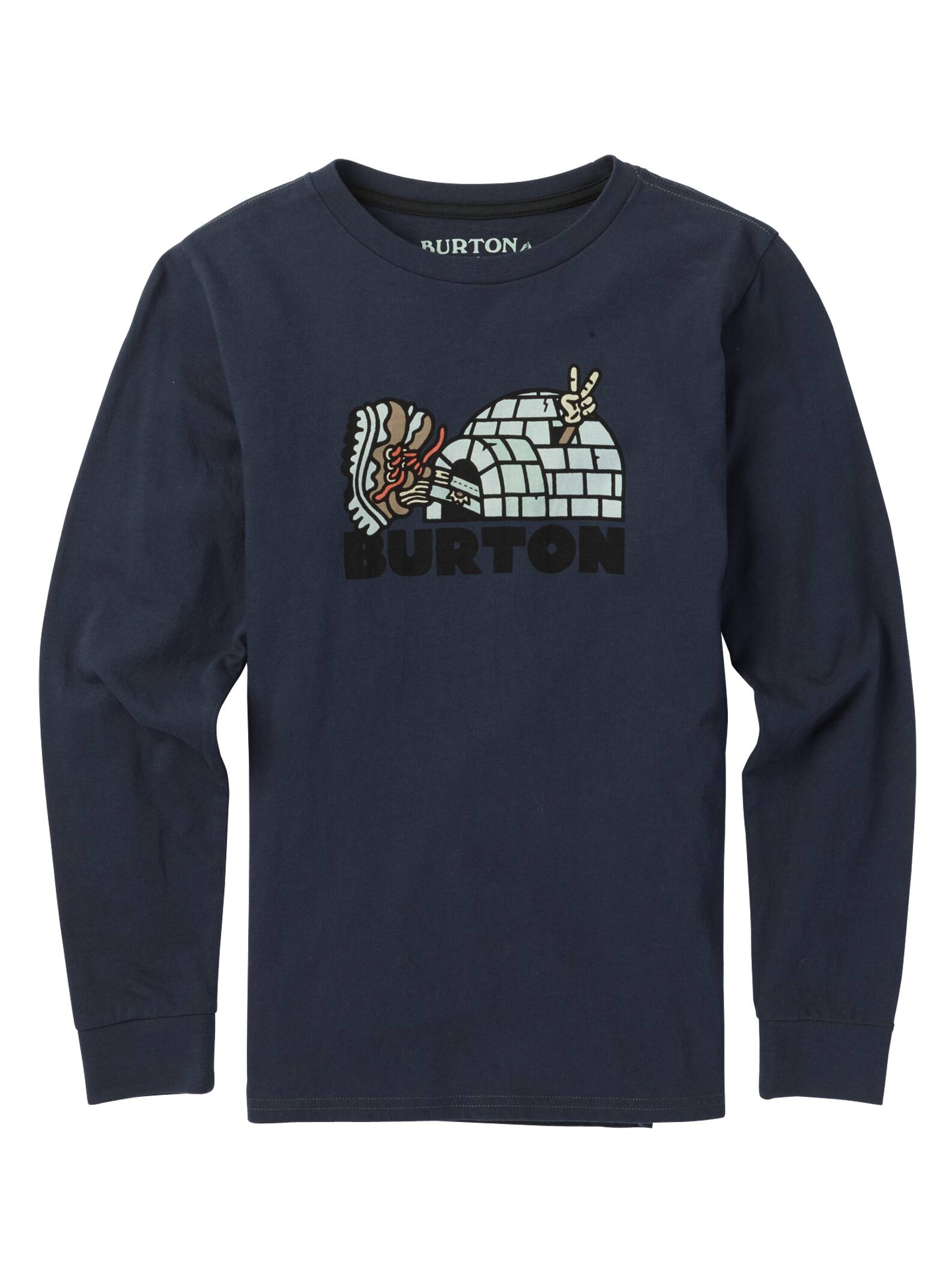 Burton - T-shirt à manches longues Cupajo garçon, Mood Indigo, M
