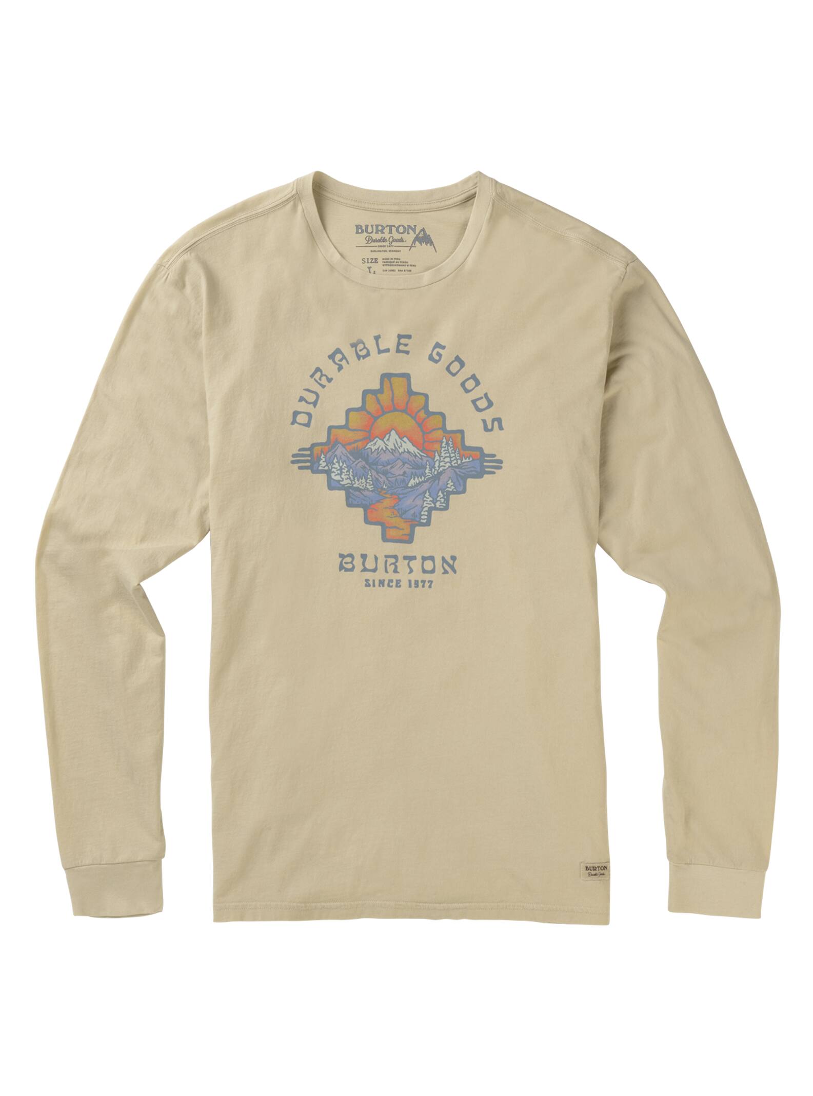 Burton - T-shirt à manches longues Burkett homme, Pelican, M