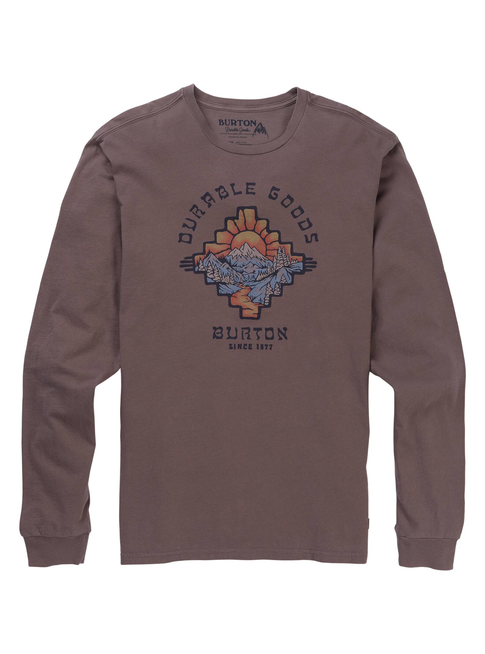 Burton - T-shirt à manches longues Burkett homme, Dark Sparrow, L