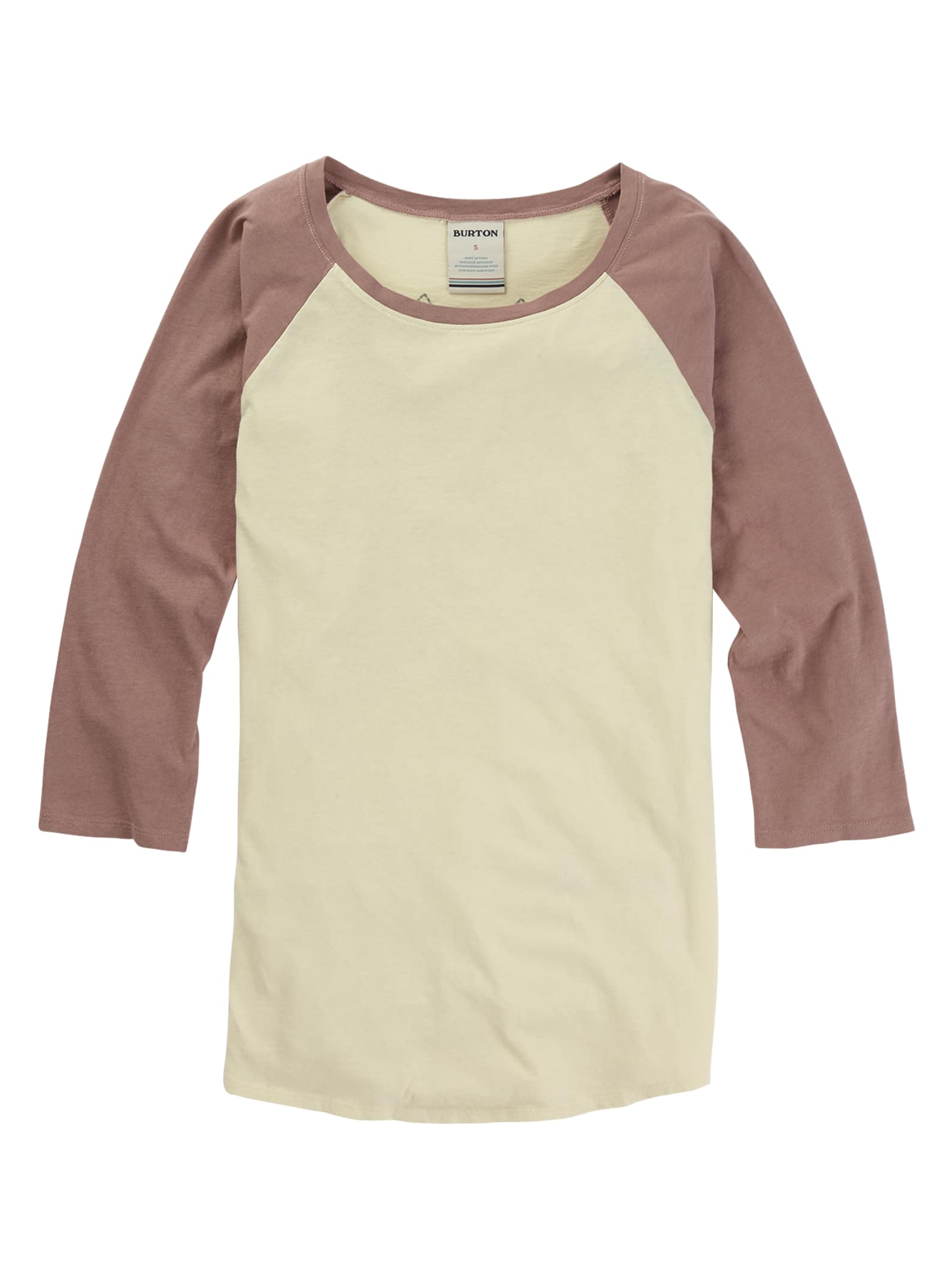 Burton - T-shirt à manches raglan Caratunk femme, Canvas, L