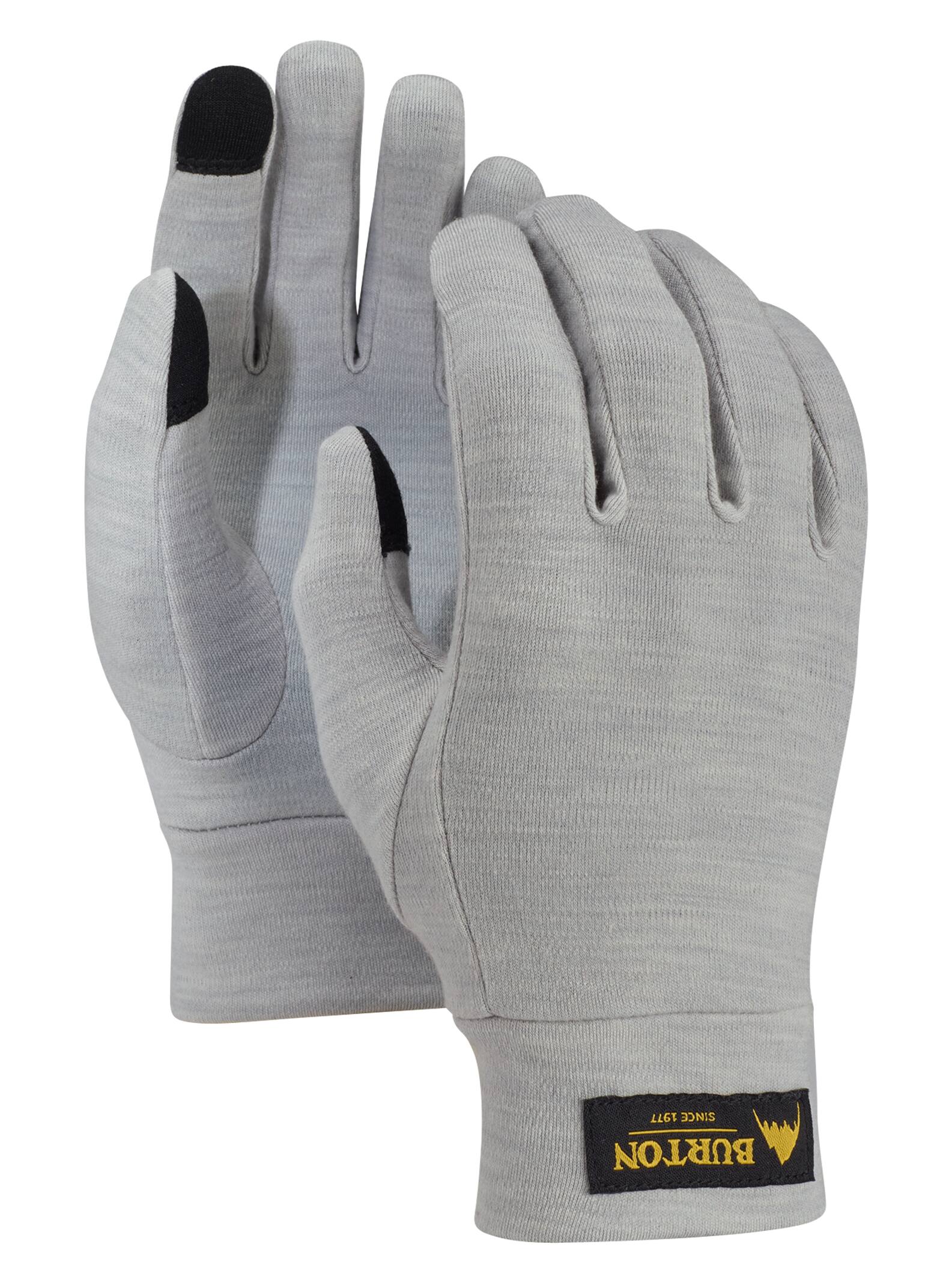 Burton - Sous-gants en laine mérinos, Monument Heather, LX