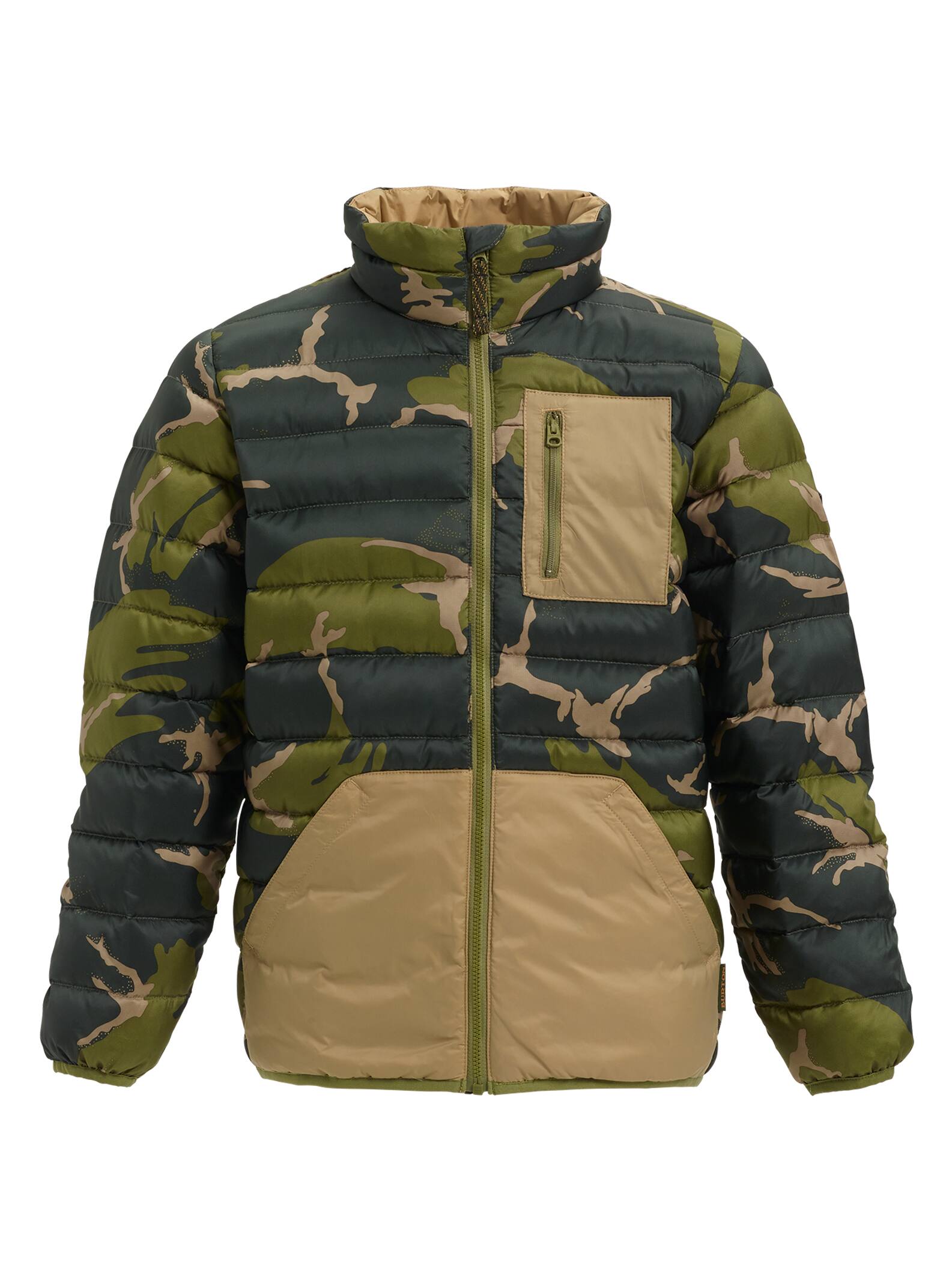 Burton - Veste en duvet Evergreen garçon, Mtn Camo / Kelp, L