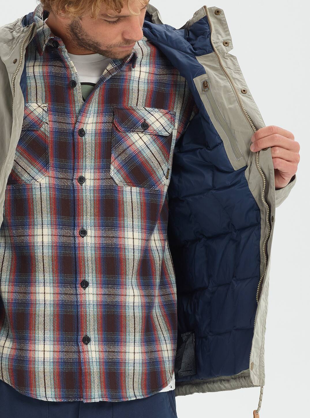 burton trapline down jacket