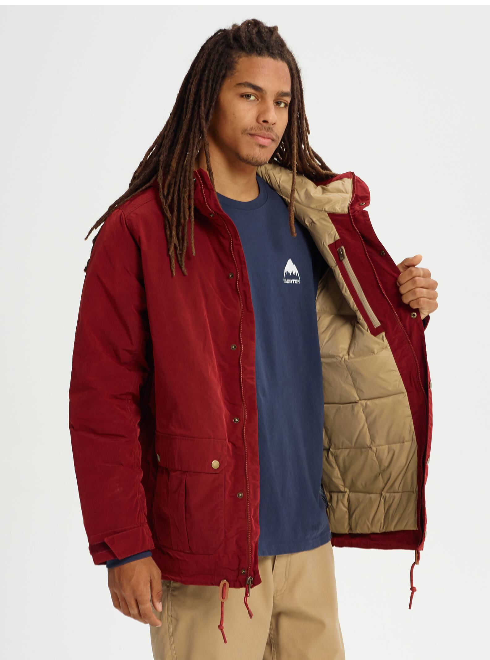 burton trapline down jacket