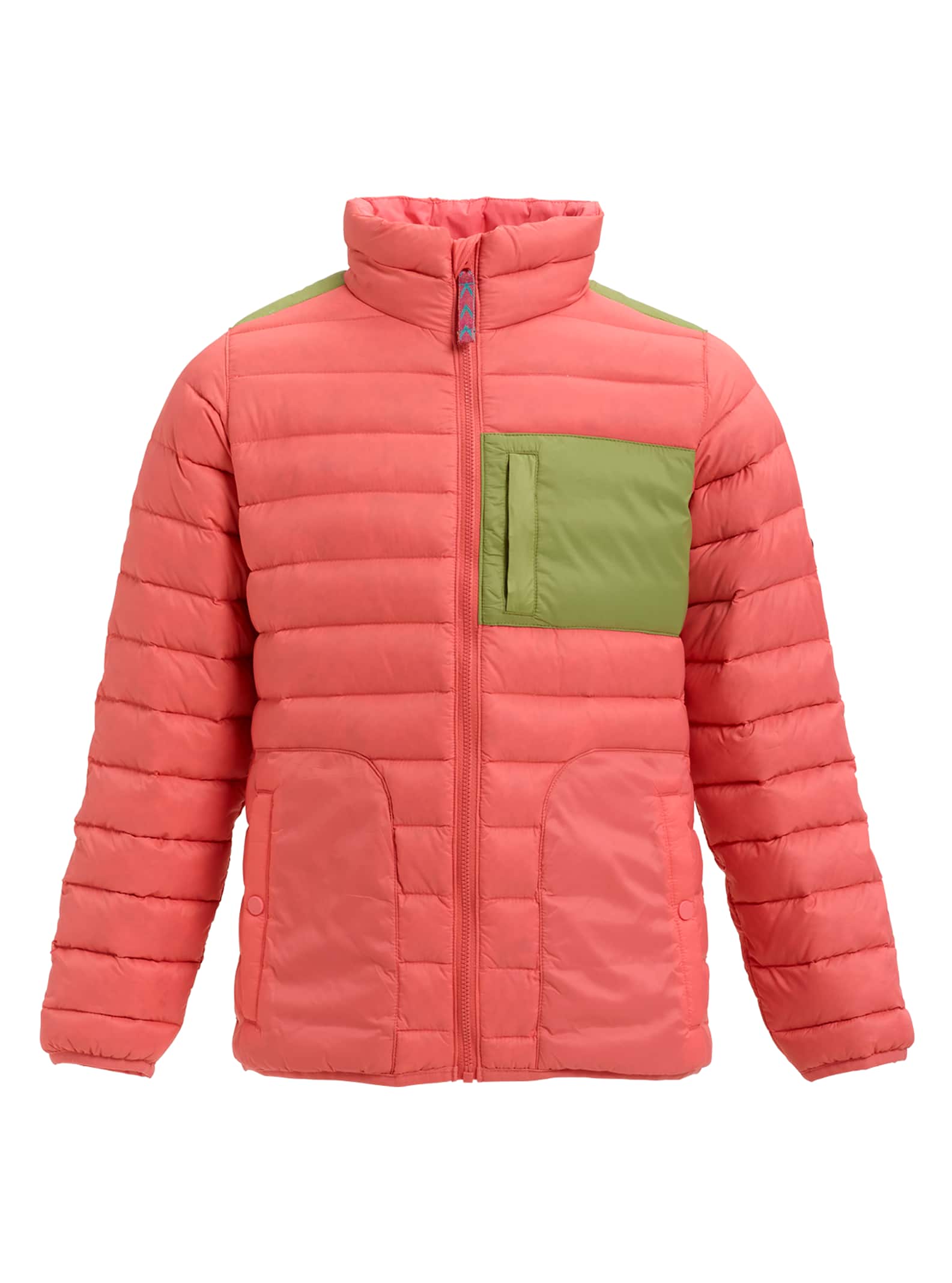 Burton - Veste en duvet Evergreen fille, Georgia Peach / Mosstone, L