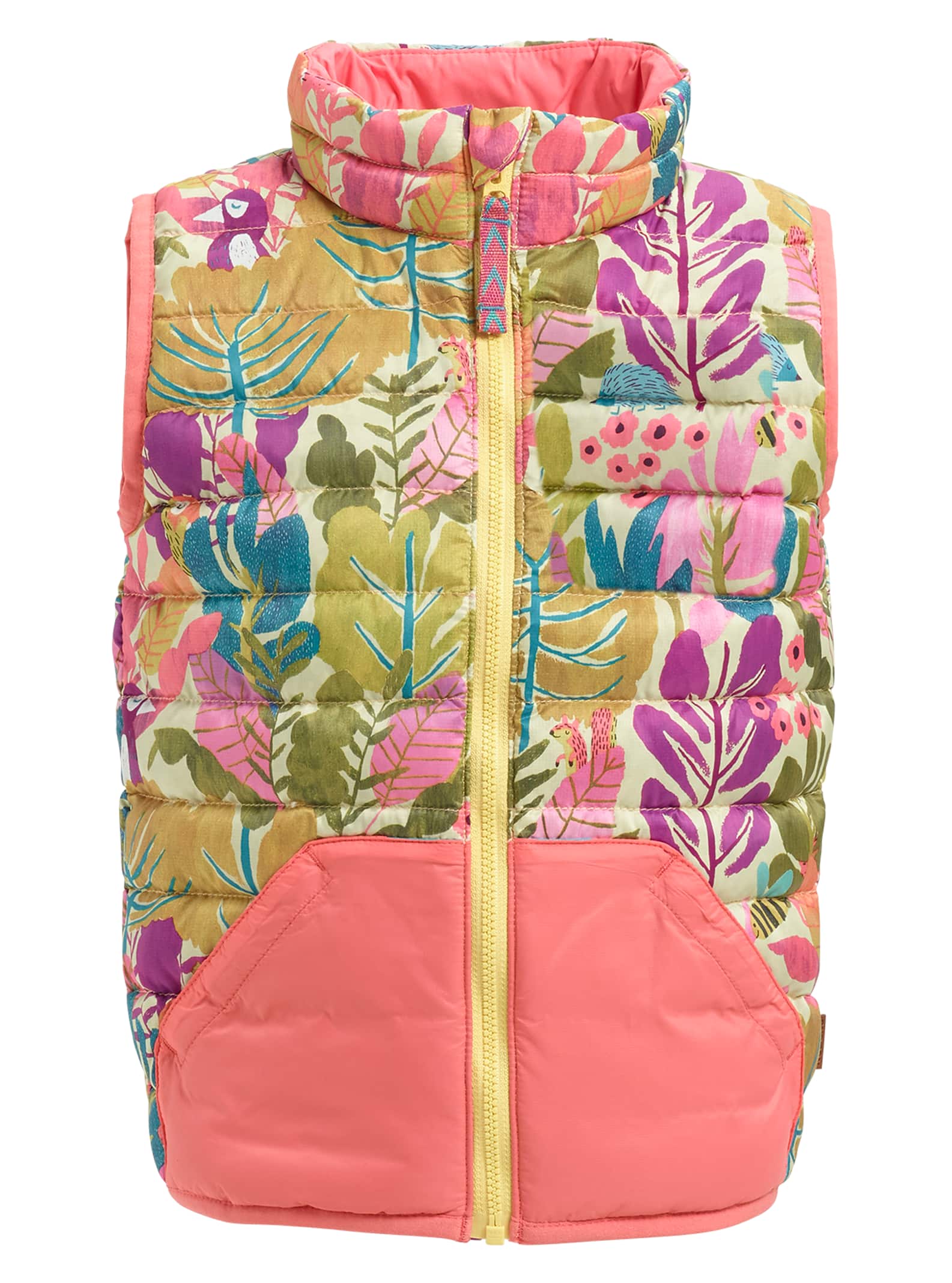 Burton - Gilet Evergreen tout-petit, Forest Friends / Georgia Peach, .18