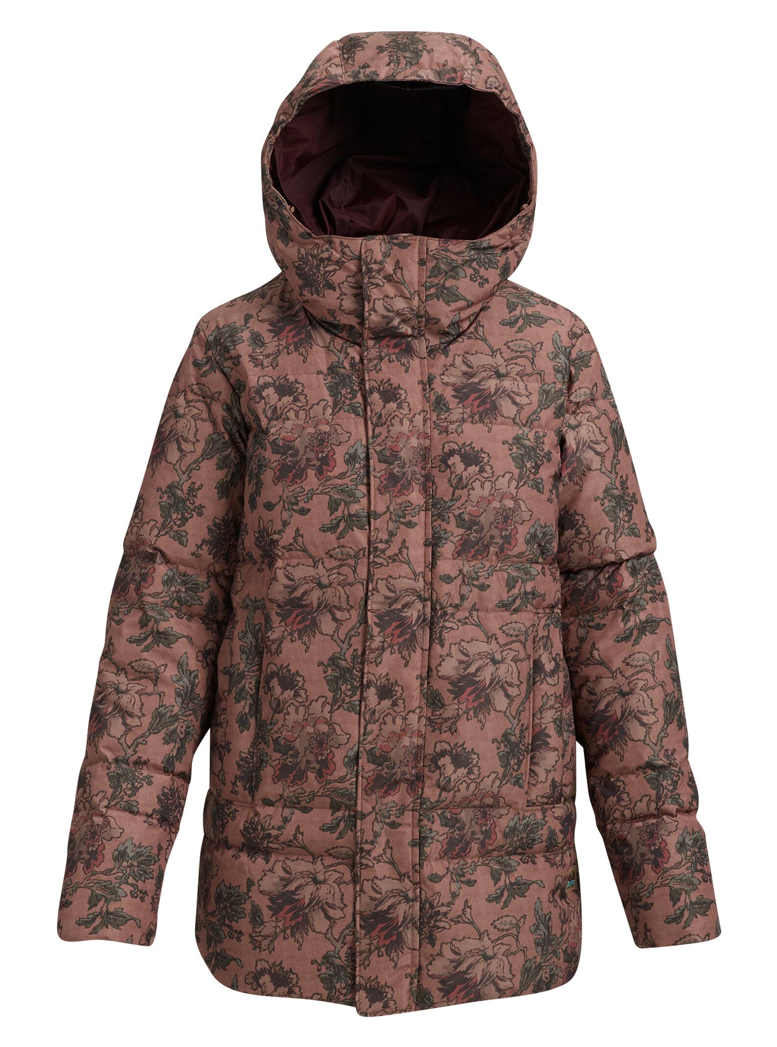 Burton - Veste en duvet Mora Moss femme, Floral Camo, L