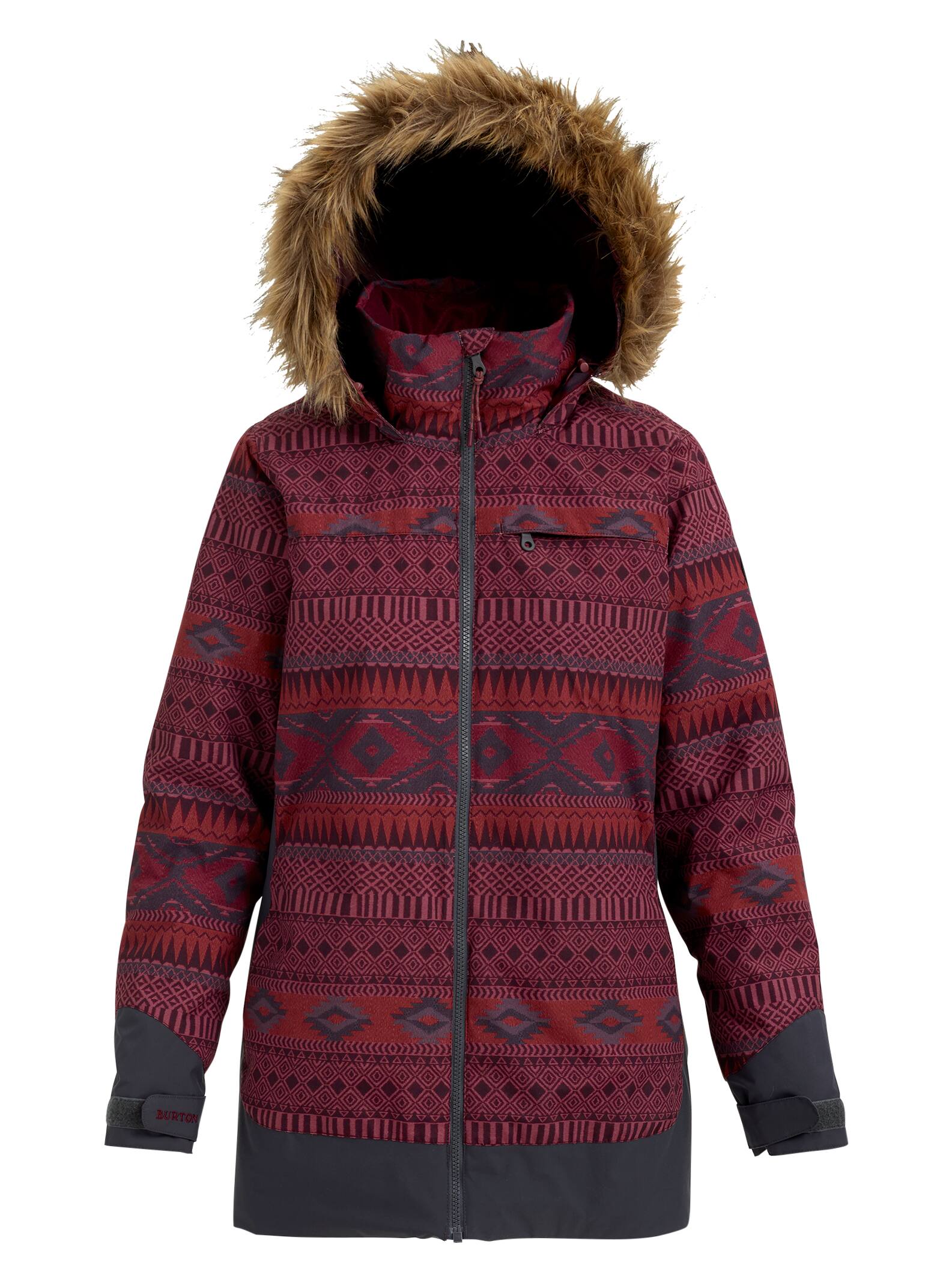 Burton - Veste femme Lelah, Port Royal Freya Weave / Trocadero, XS