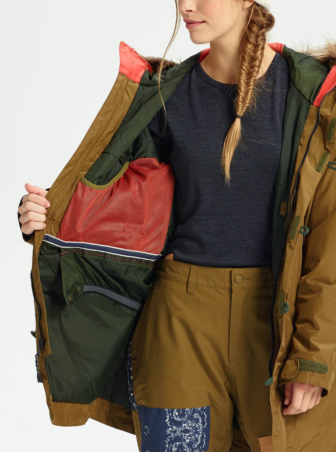 burton shadowlight parka