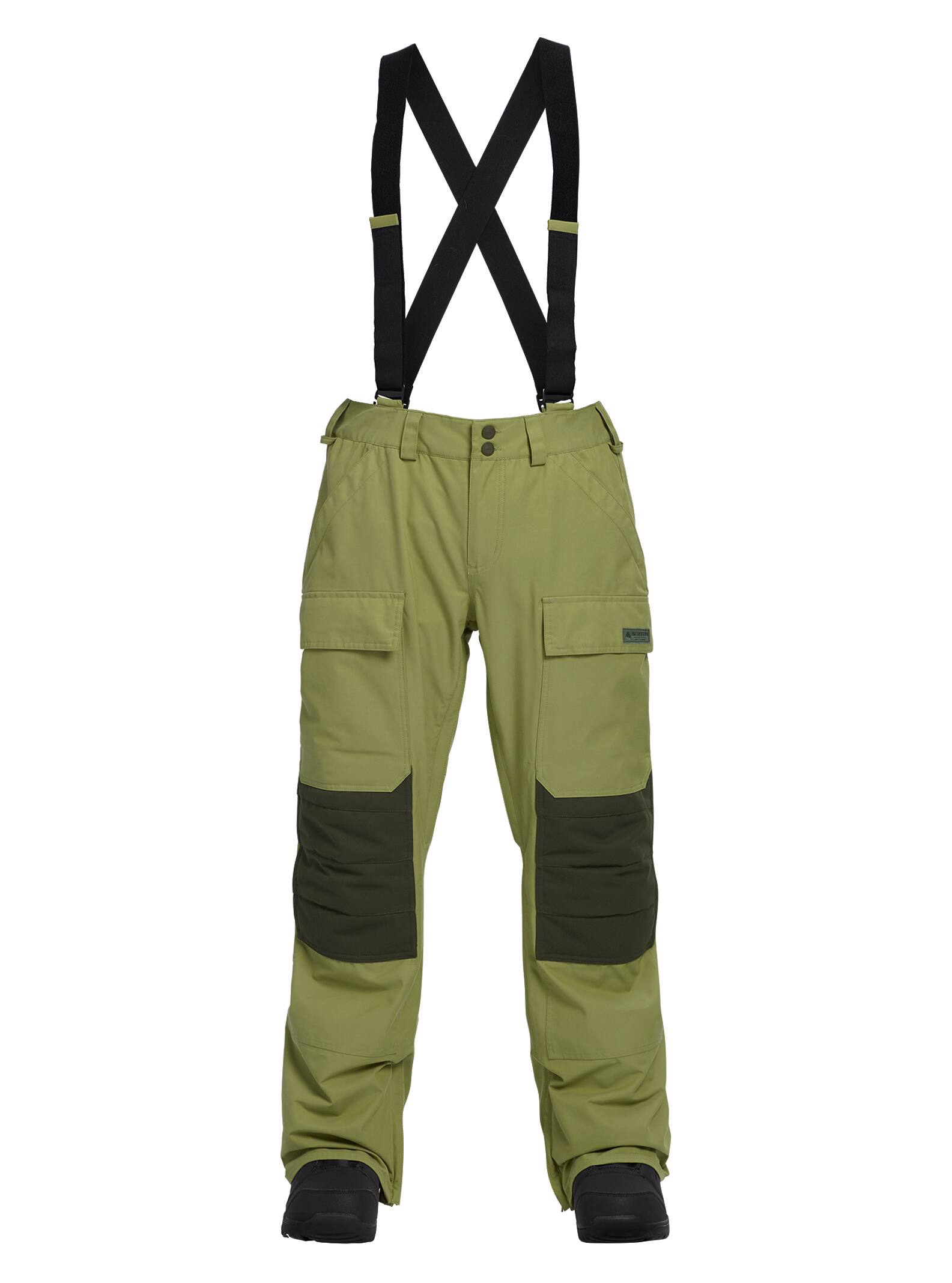 Burton - Pantalon Vicker homme, Mosstone / Forest Night Oxford, L