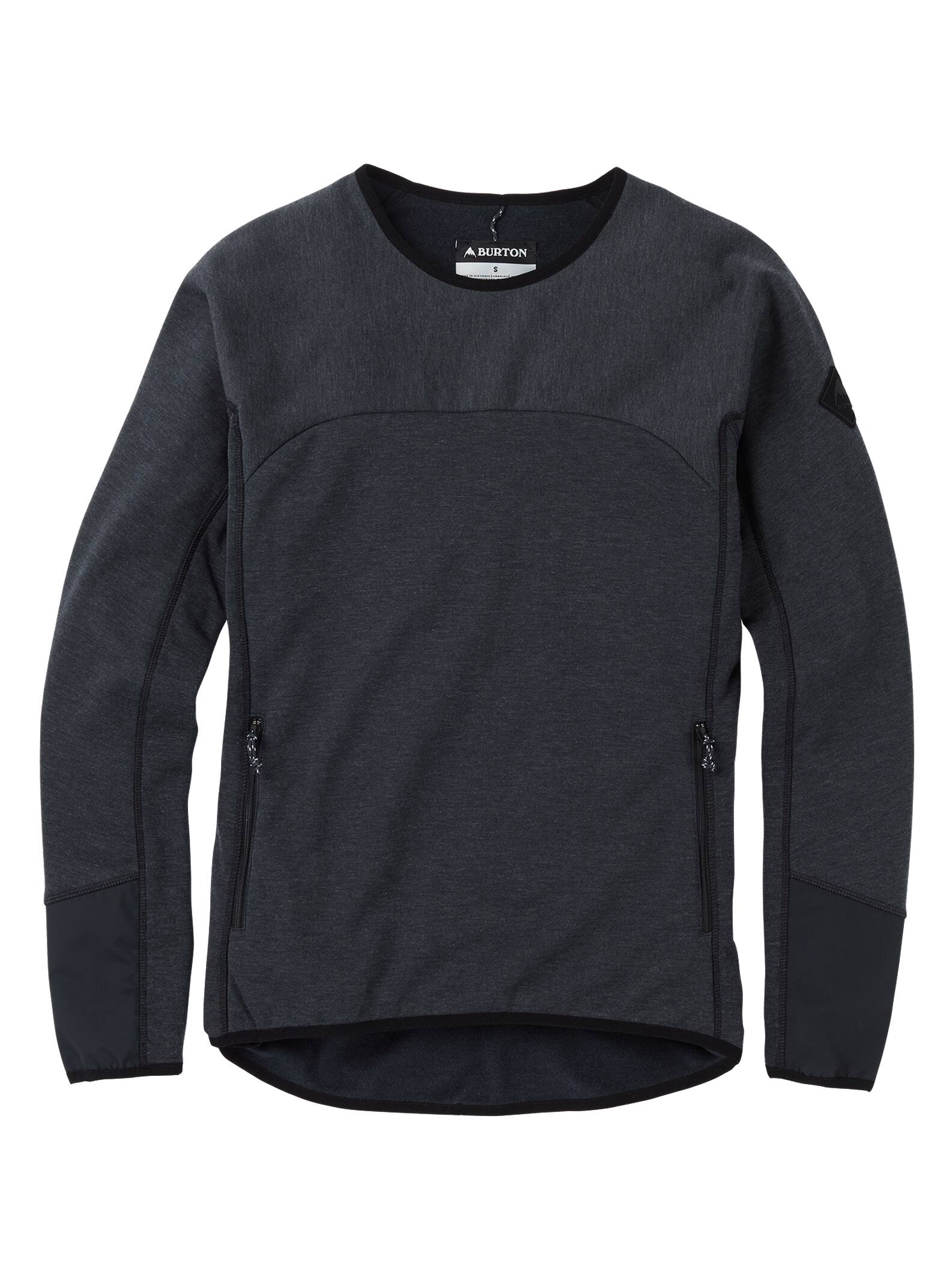 Burton - Sweat ras du cou Minturn femme, True Black Heather, L