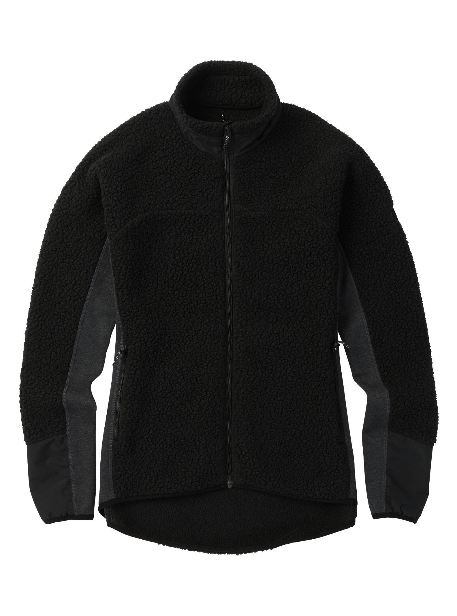Burton - Polaire zippée Minturn femme, True Black Heather, M
