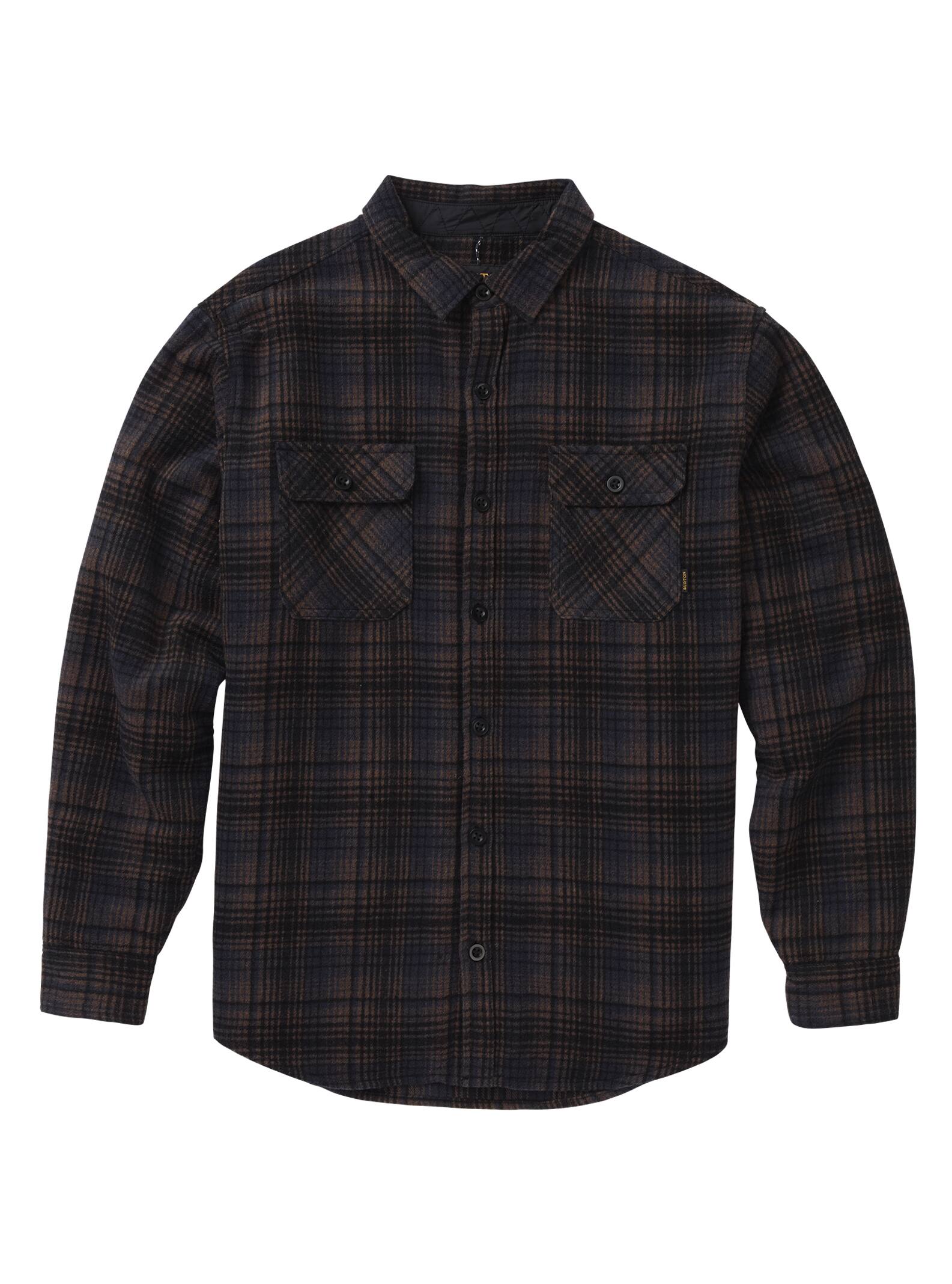 Burton - Chemise en flanelle isolante Brighton Tech homme, True Black Humboldt Plaid, L