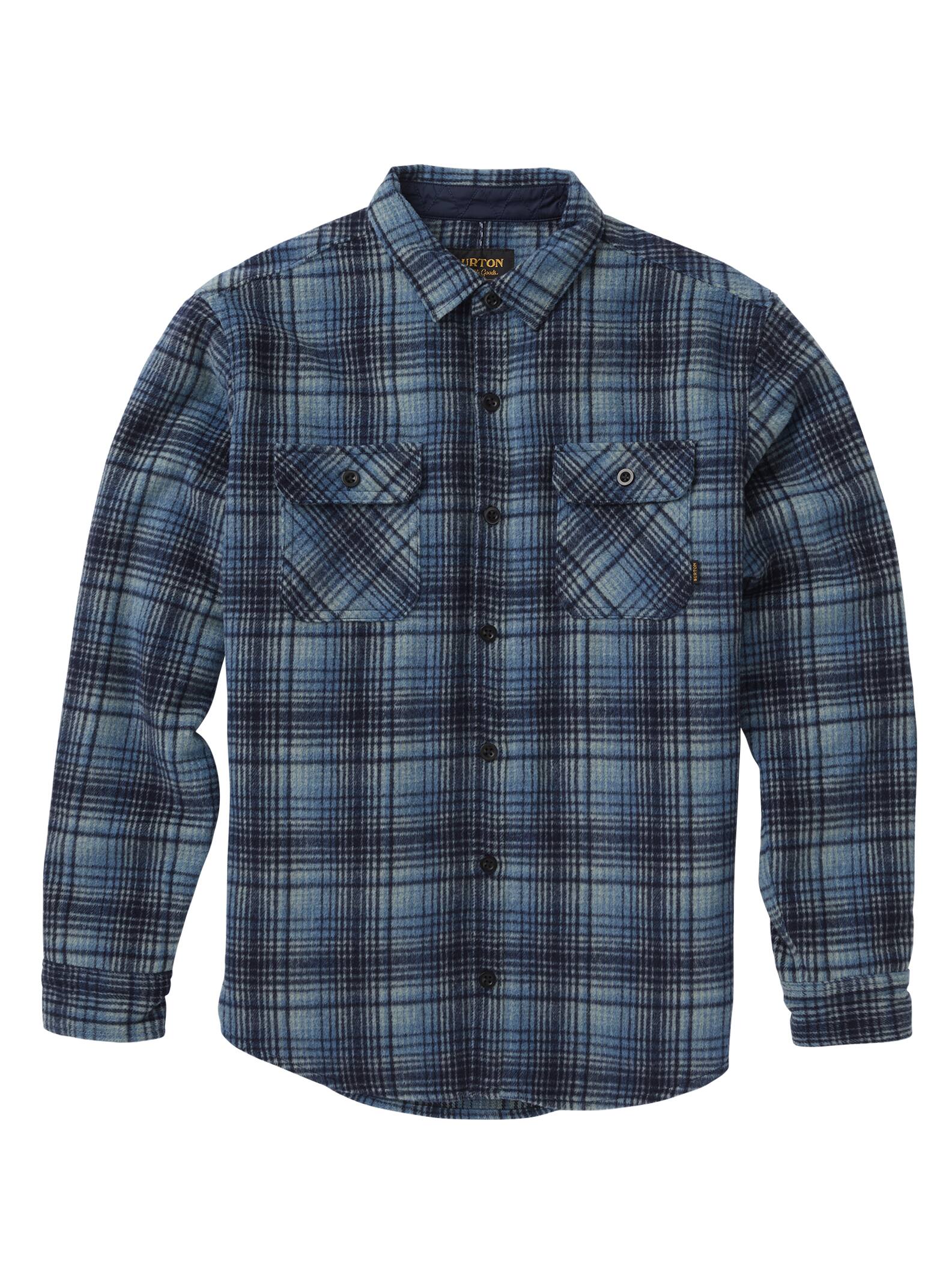 Burton - Chemise en flanelle isolante Brighton Tech homme, Mood Indigo Humboldt Plaid, XL