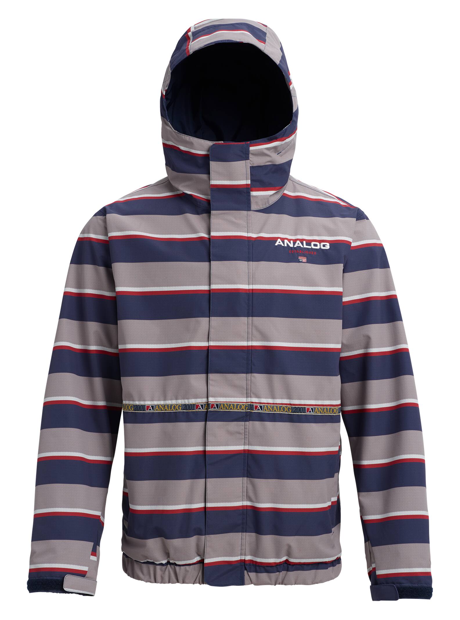 Burton Analog - Veste Blast homme, Skull And Bones Stripe, XL