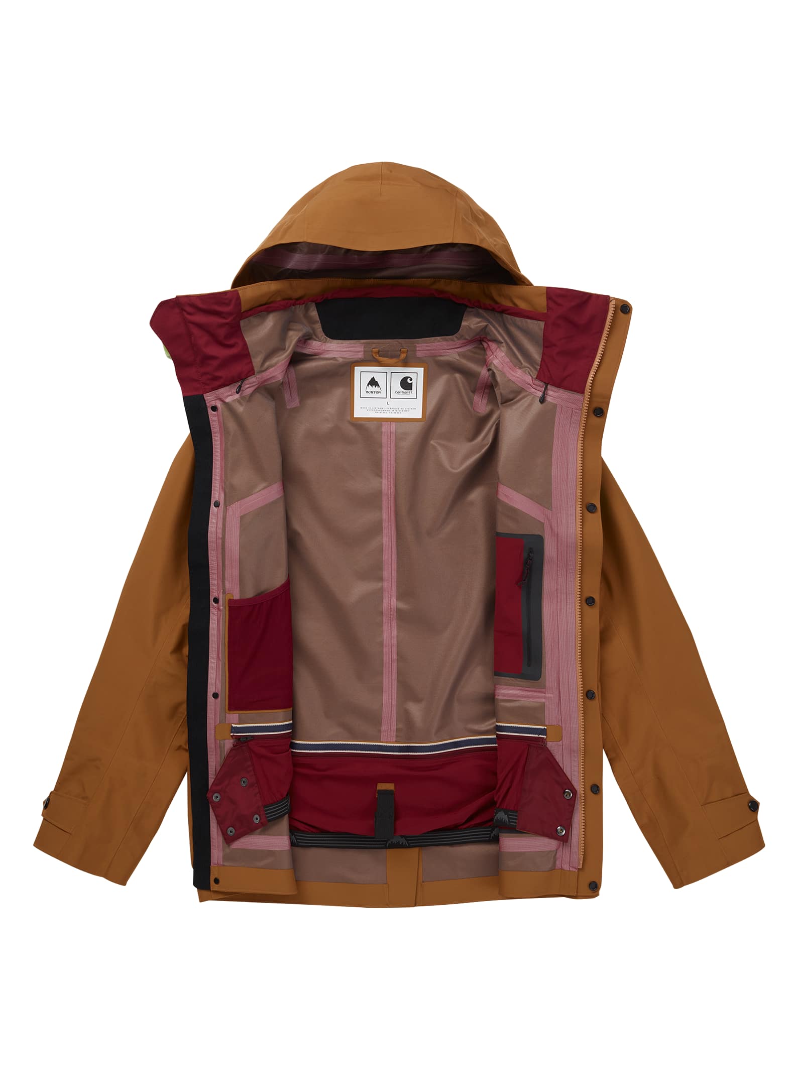 carhartt burton snowboard jacket