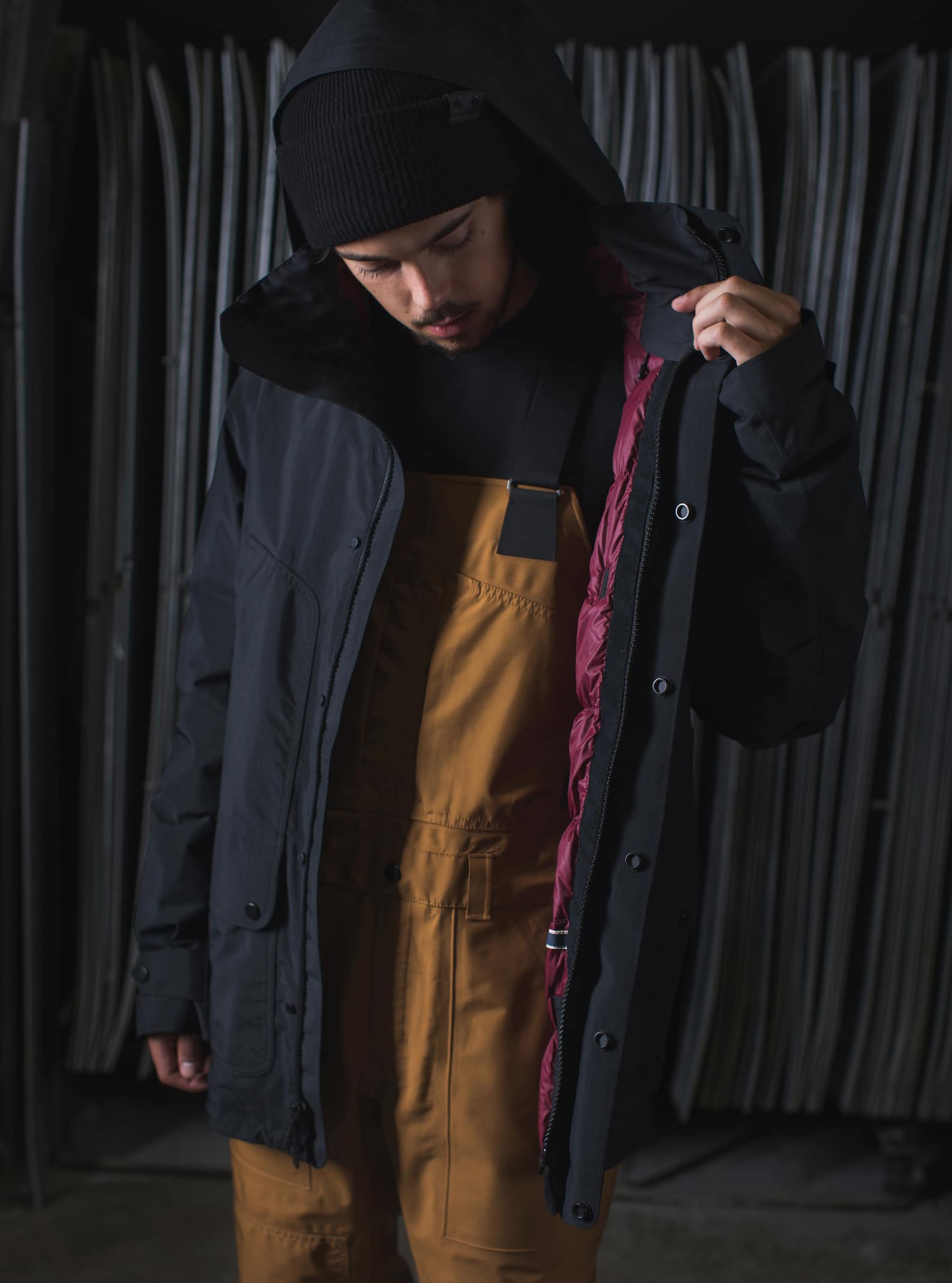 burton keeler down jacket