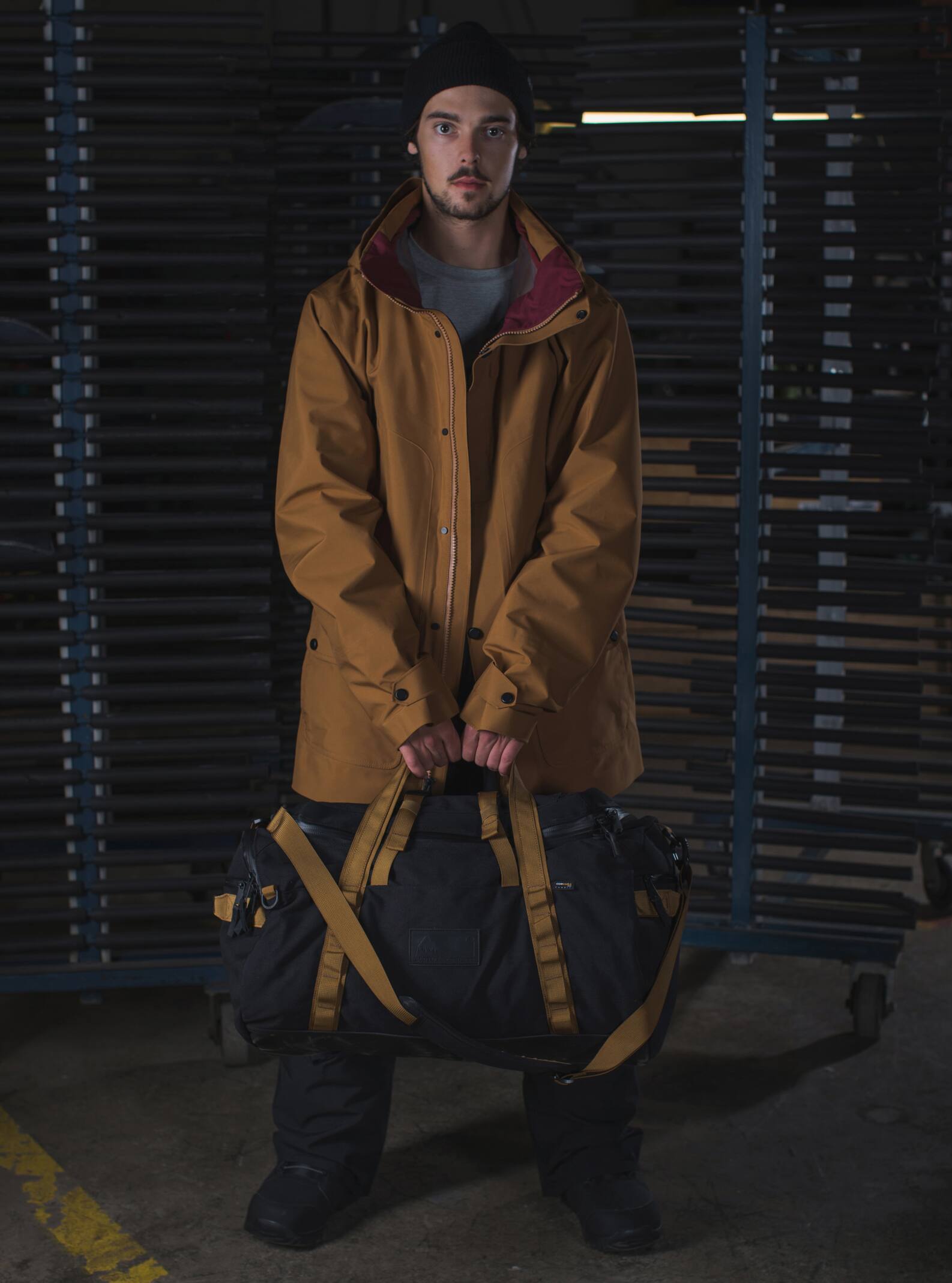 men's burton x carhartt wip wakeby 3l parka jacket