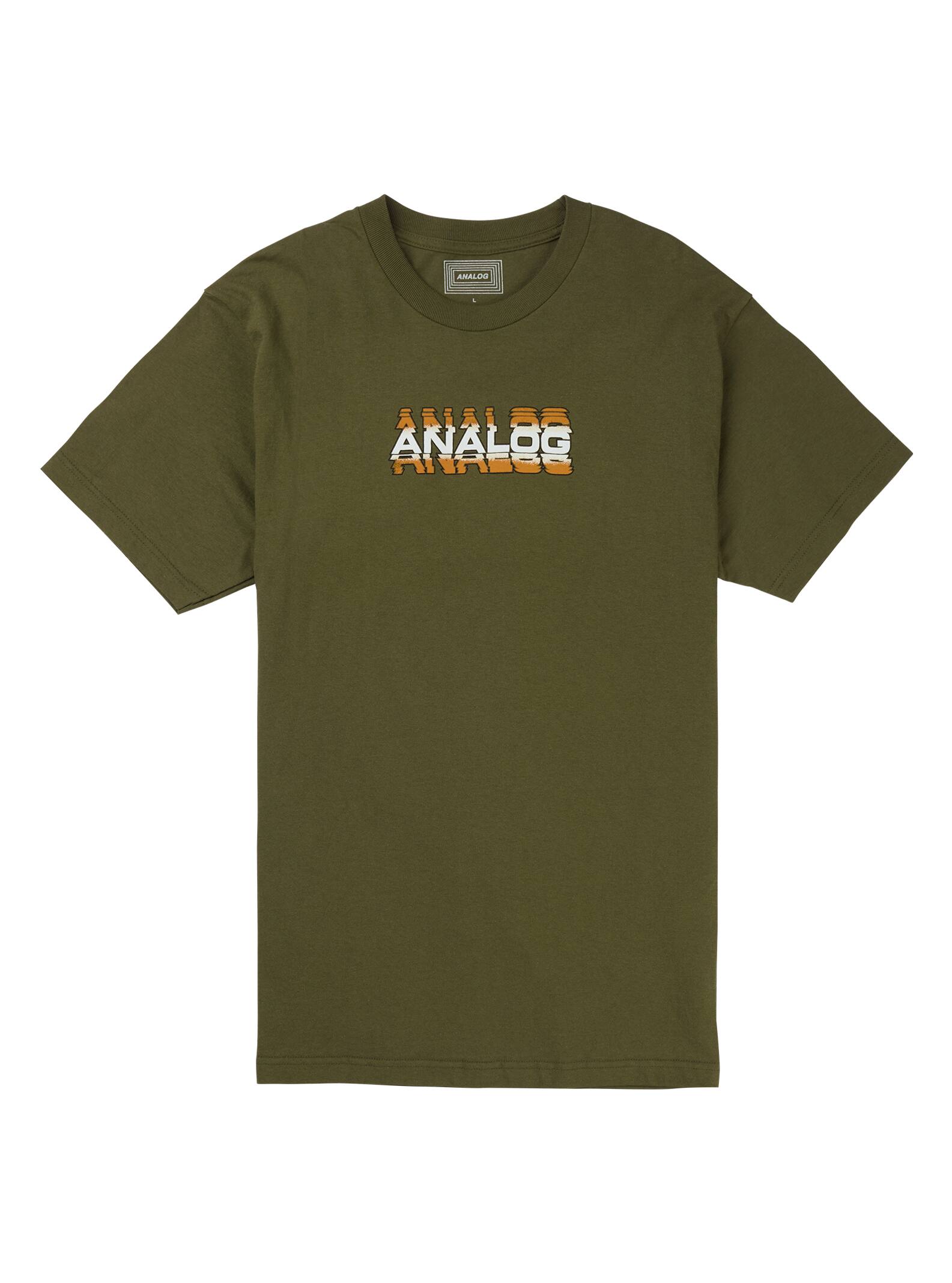 Burton Analog - T-shirt Wilshire homme à manches courtes, Military Green, L