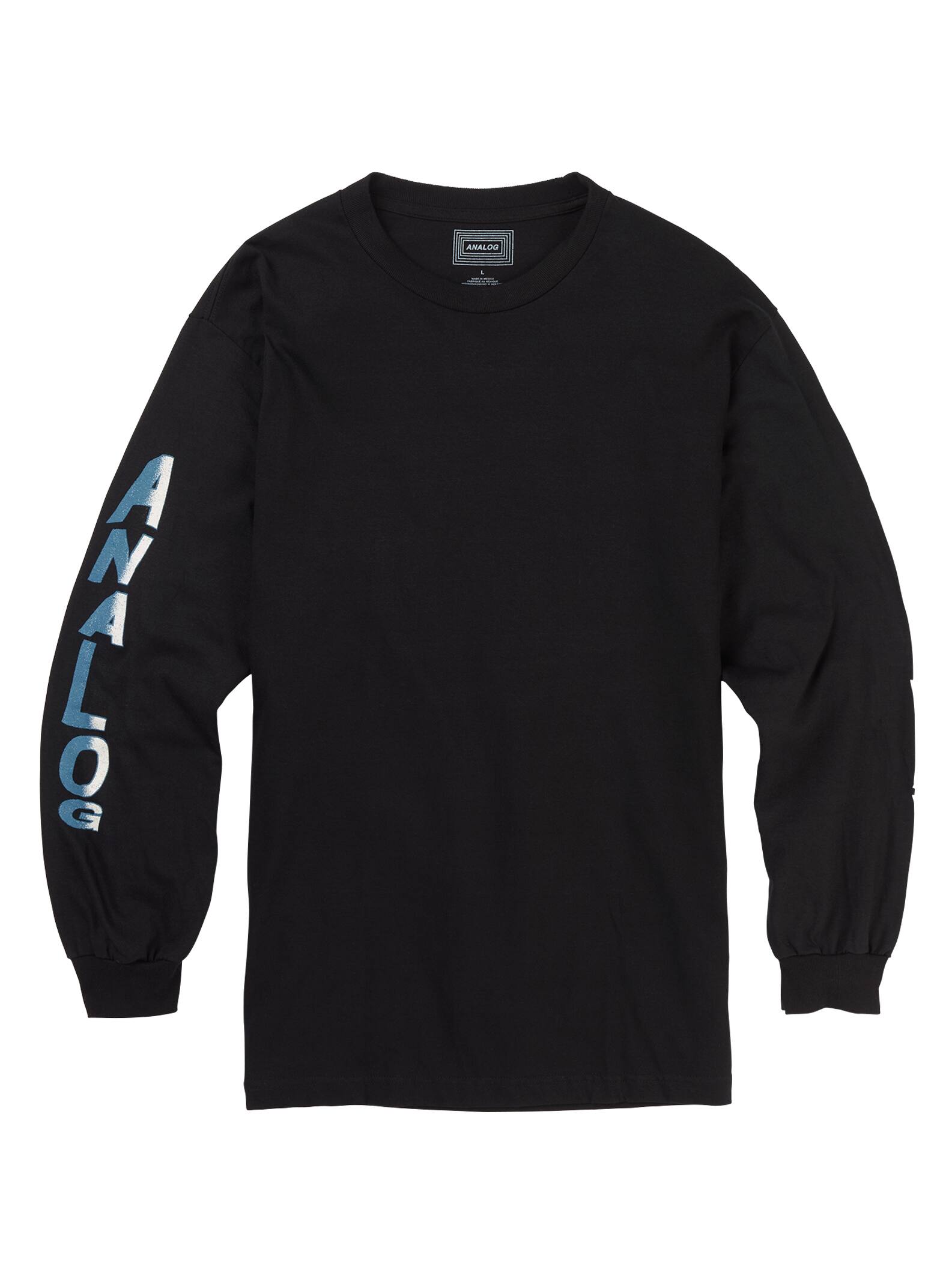 Burton Analog - T-shirt Lennox à manches longues pour homme, Black, L