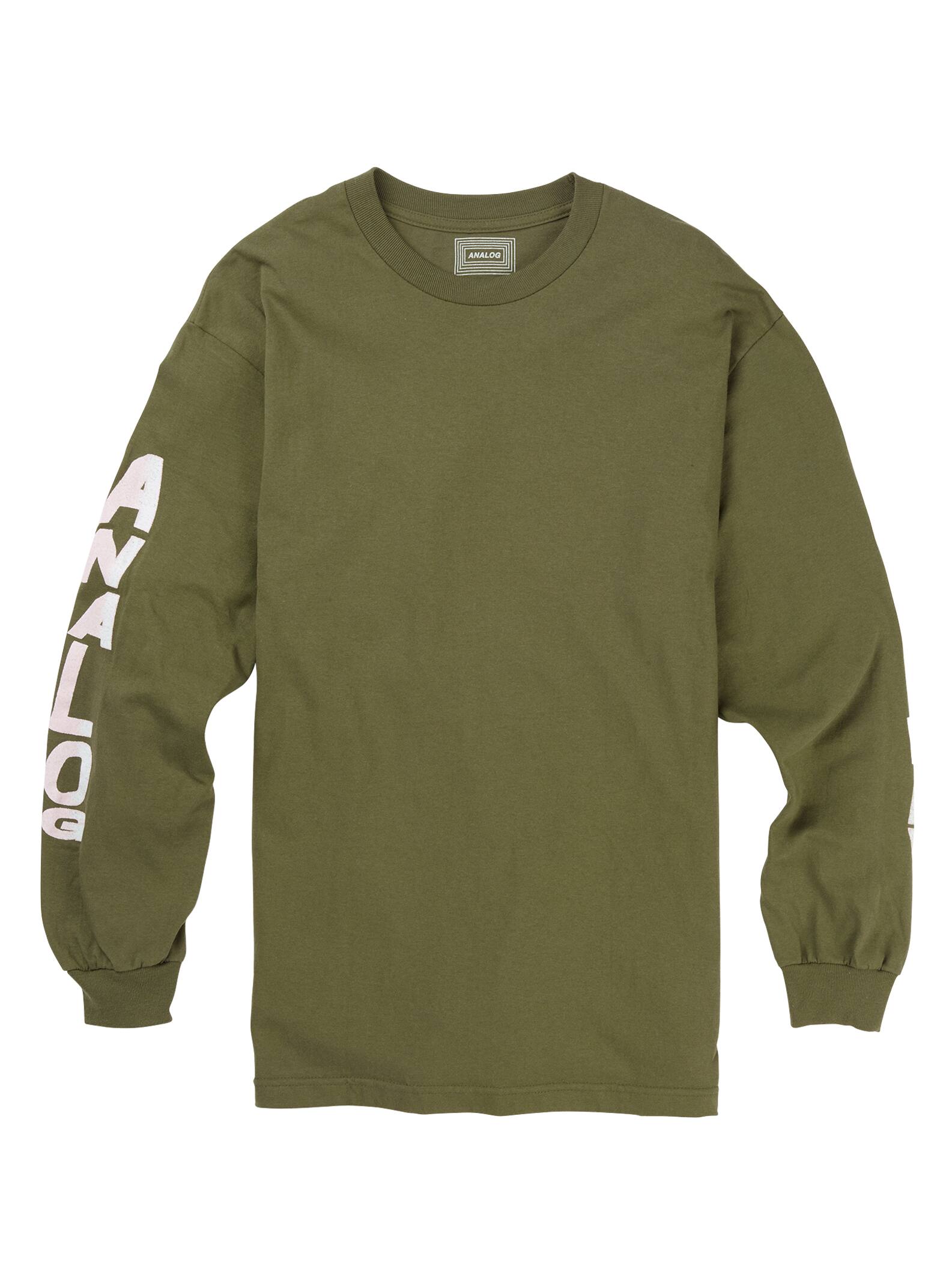 Burton Analog - T-shirt Lennox à manches longues pour homme, Military Green, L