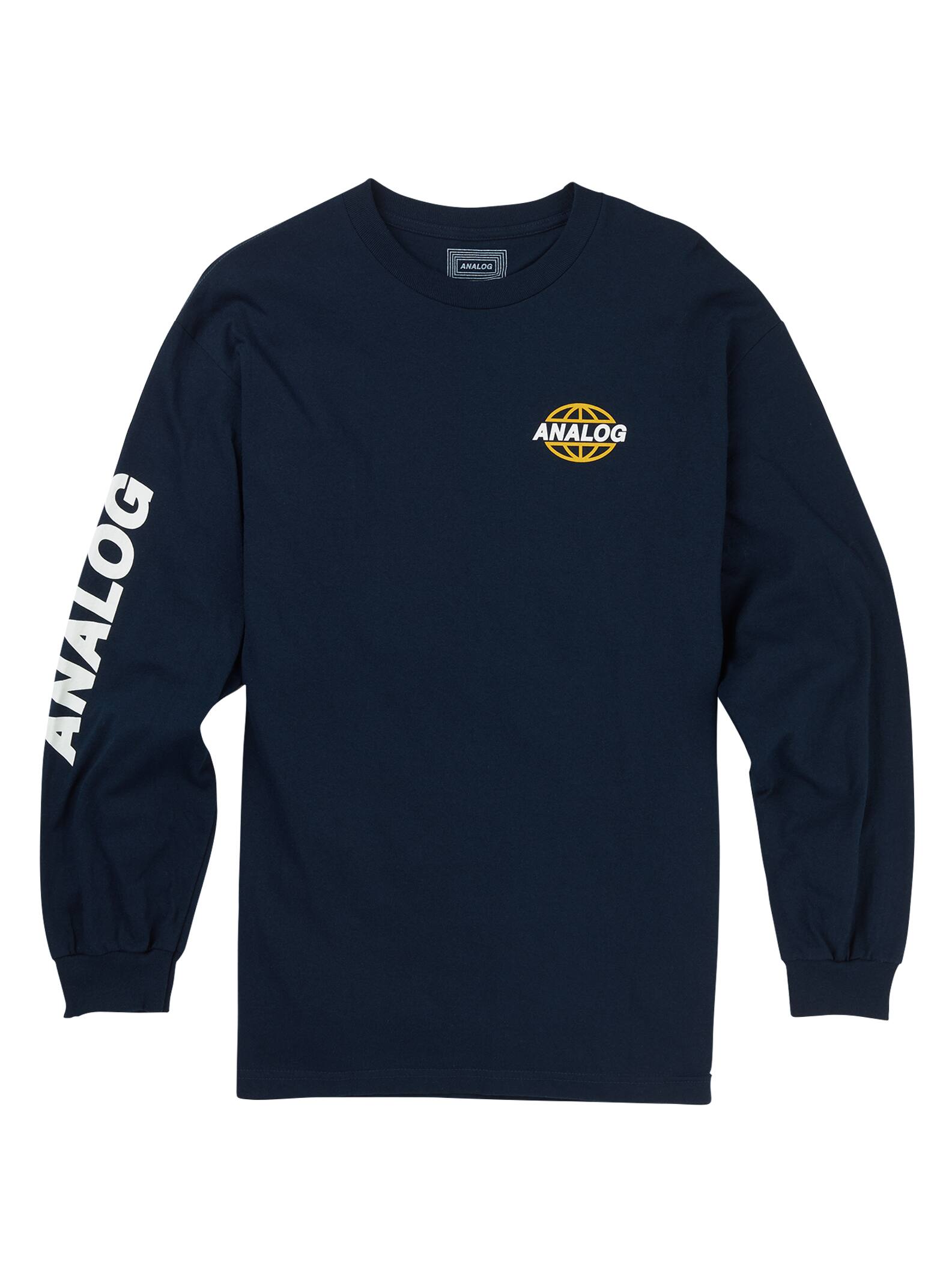 Burton Analog - T-shirt Redondo à manches longues homme, Navy, L