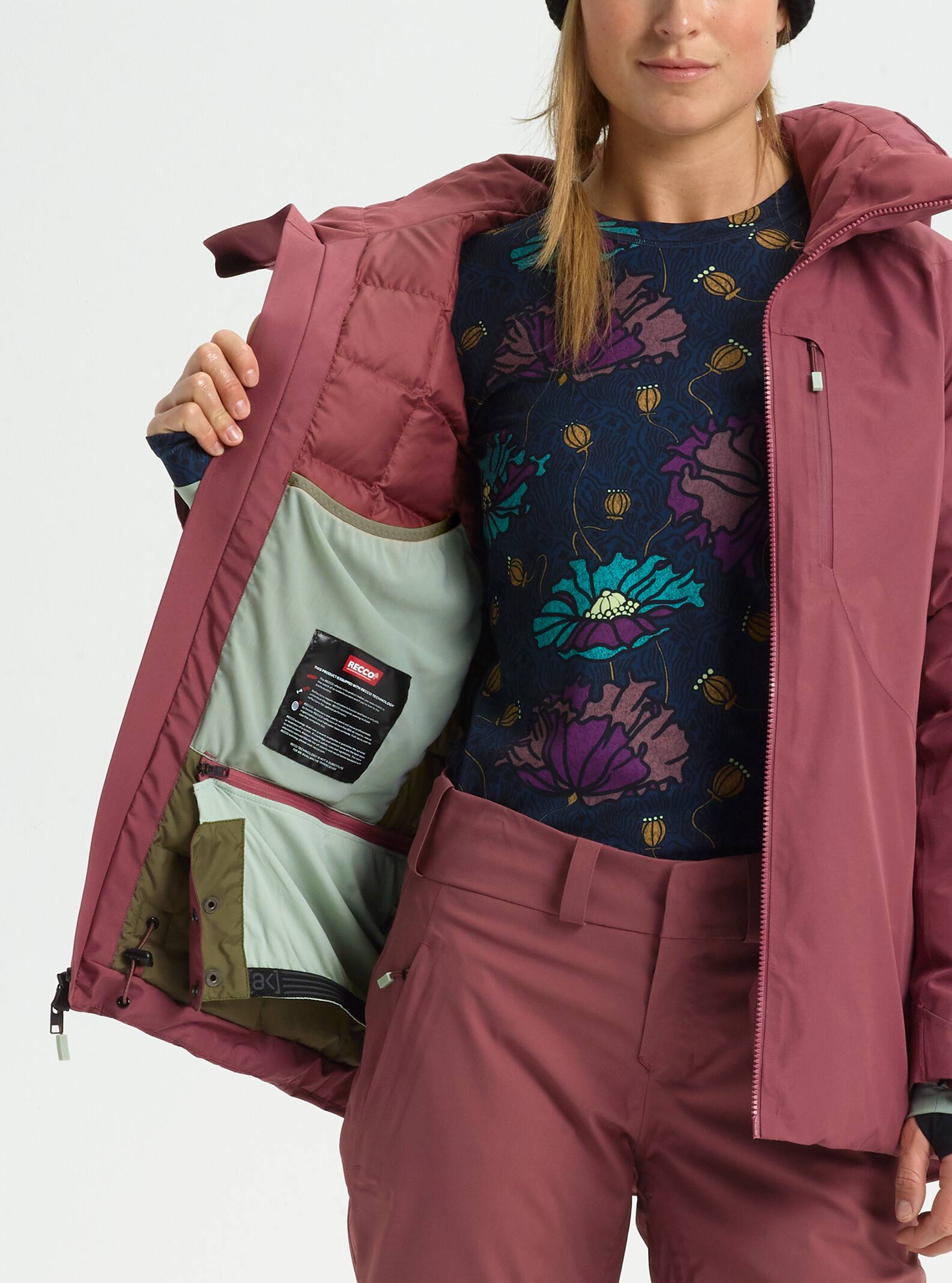 burton flare down jacket
