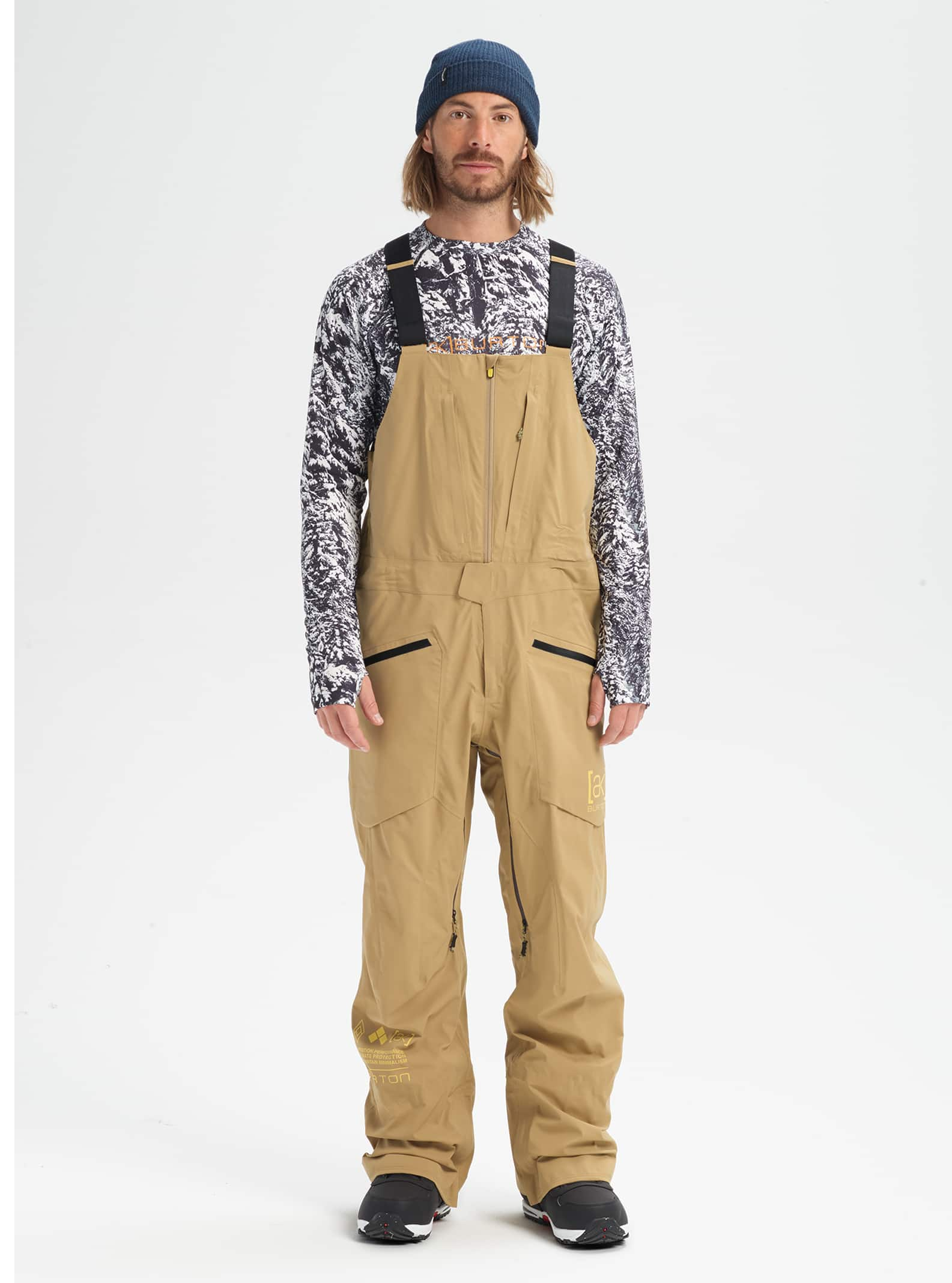 Men's Burton [ak] GORE‑TEX 3L Freebird Bib Pant | Burton.com