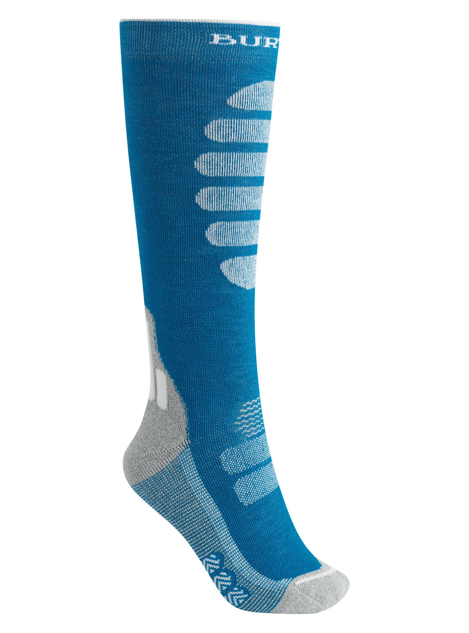 Burton - Chaussettes intermédiaires + Performance femme, Blue Cura?ao, ML