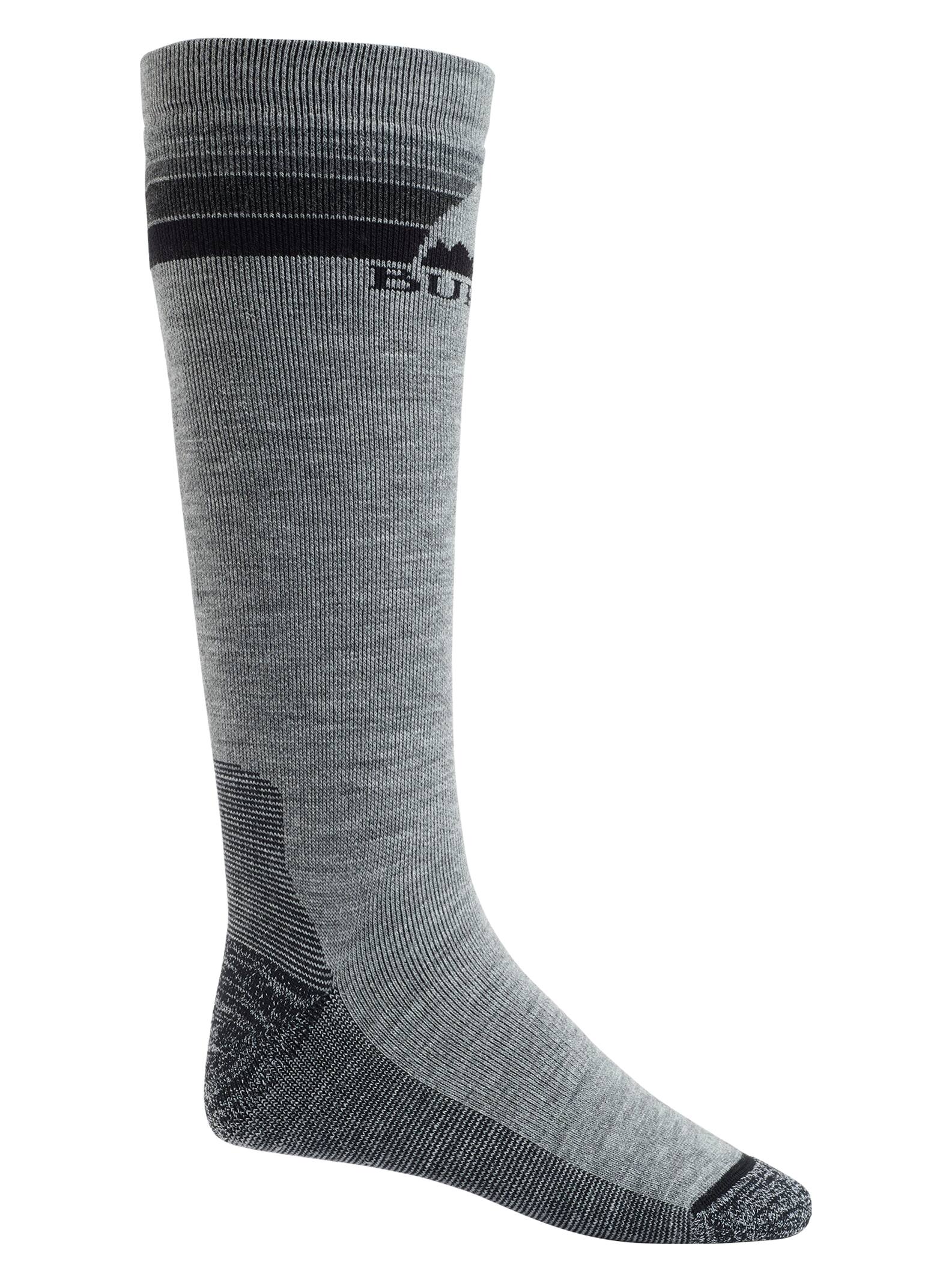 Burton - Chaussettes Emblem intermédiaires homme, Gray Heather, L