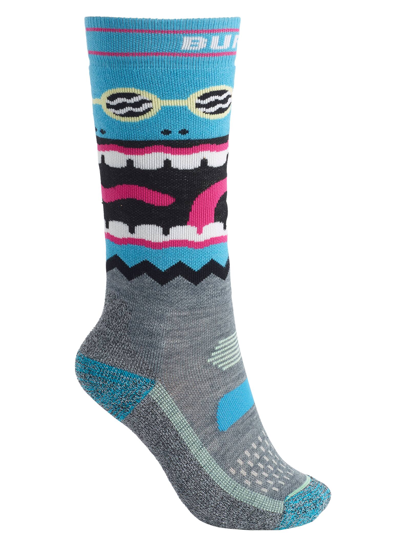 Burton  - Chaussettes Performance intermédiaires enfant, Gray Heather, SM