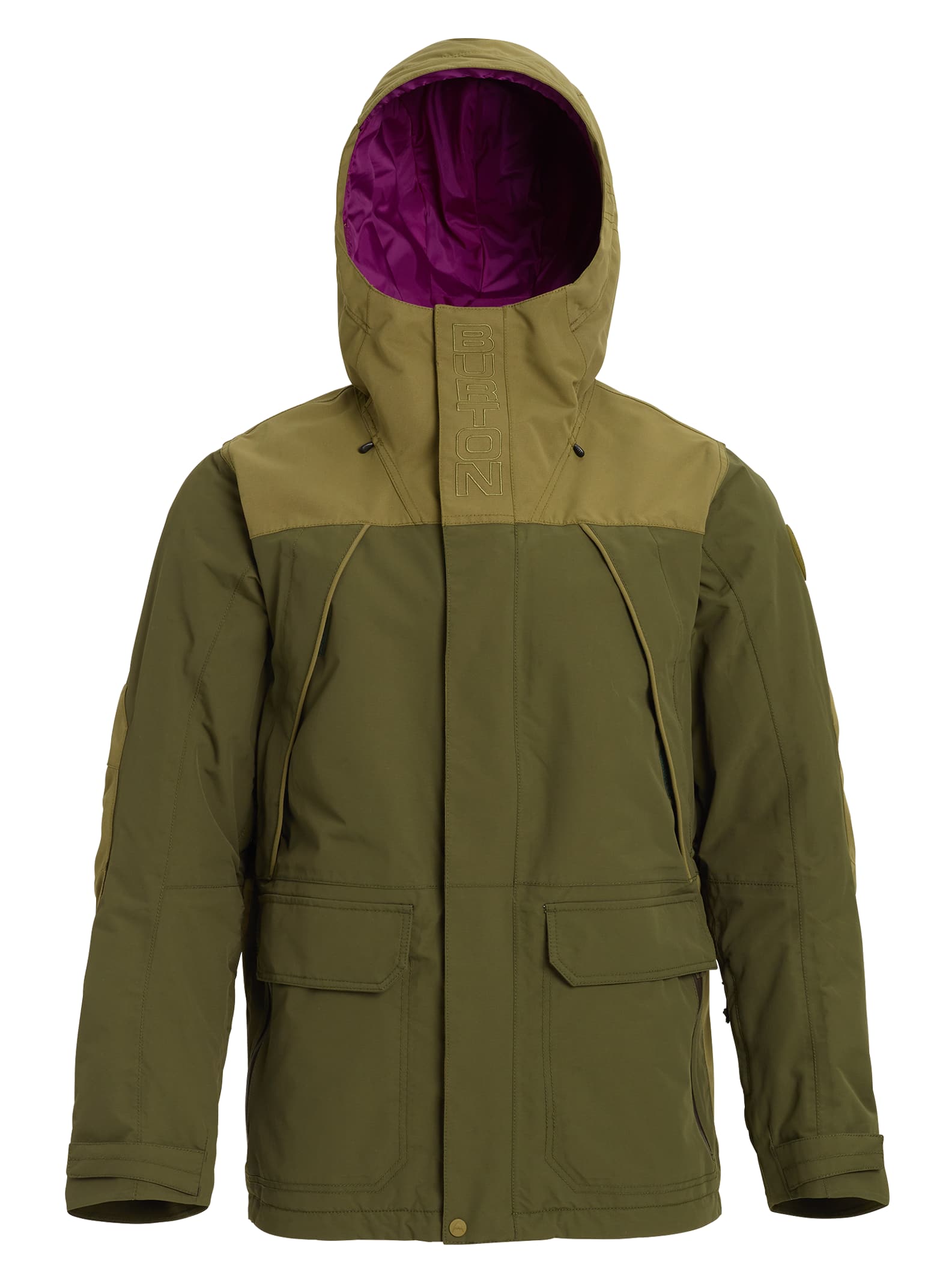 Burton - Veste isolante Breach homme, Keef / Martini Olive, L
