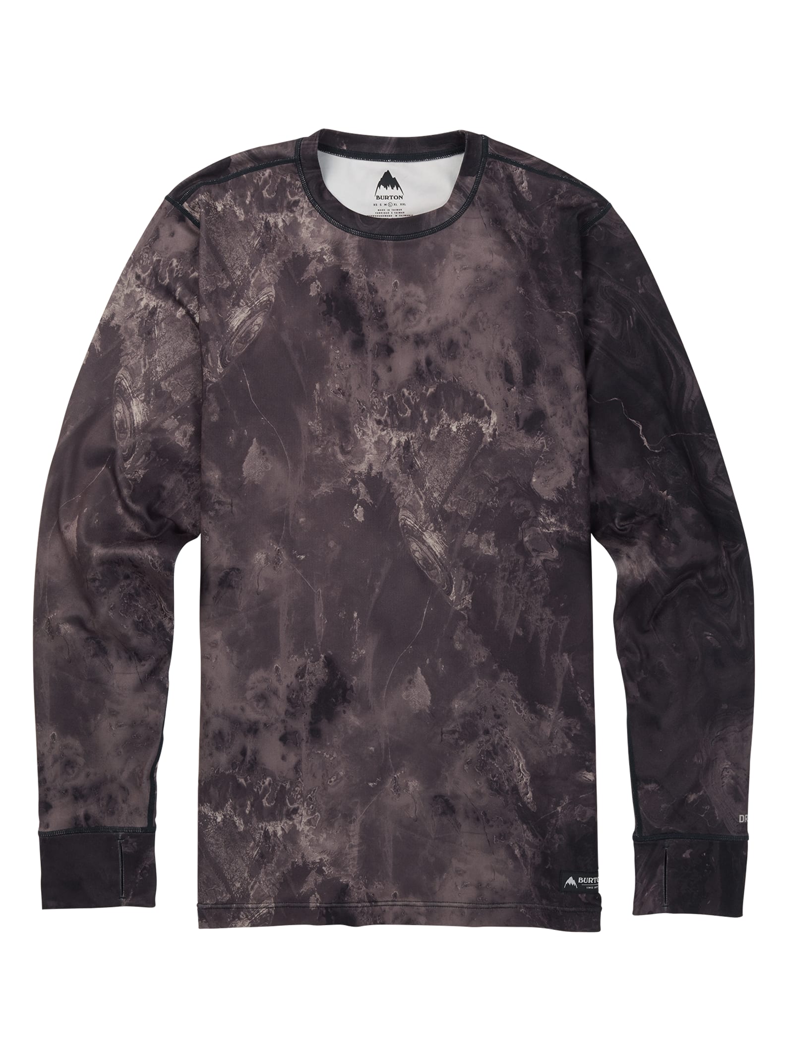 Burton - Ras du cou sous-vêtement intermédiaire homme, Marble Galaxy, M