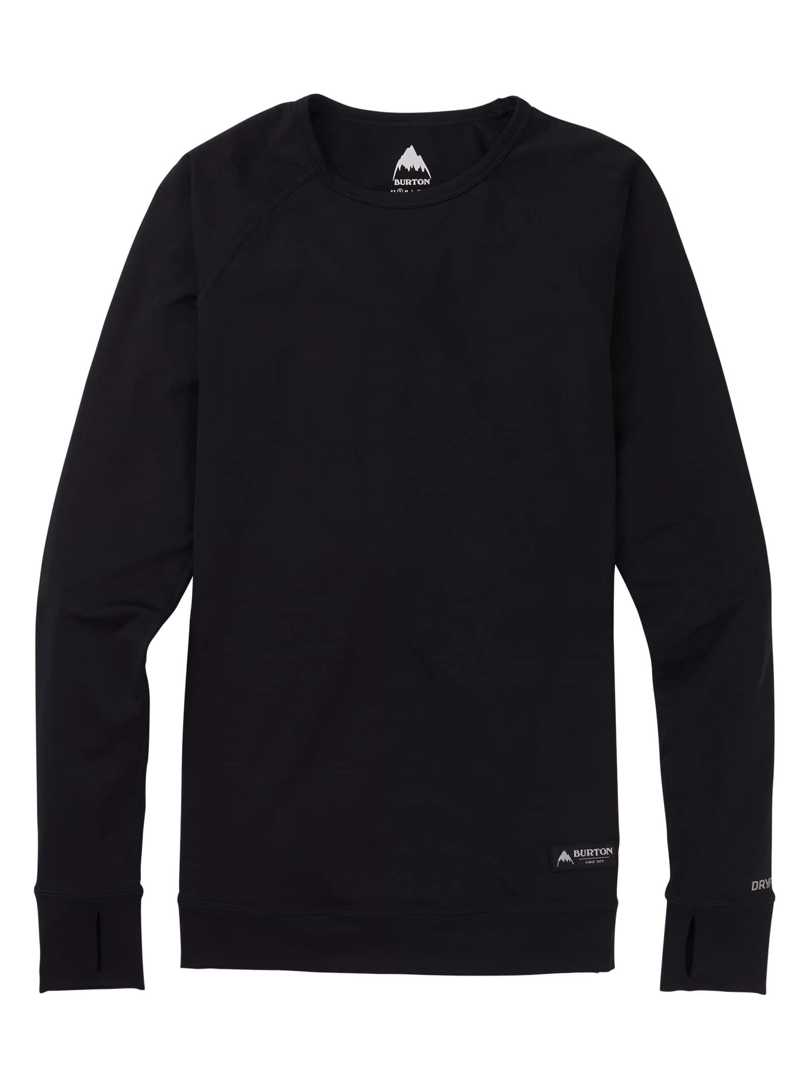 Burton – Ras du cou sous-vêtement léger femme, True Black, XS