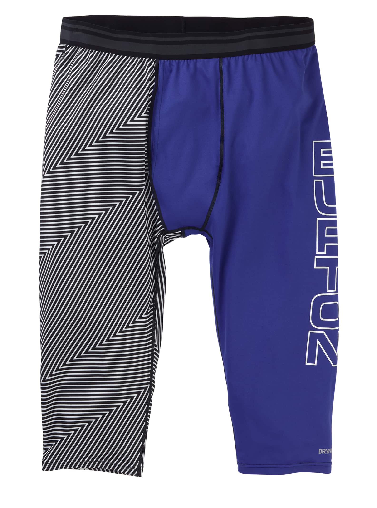 Burton - Pantacourt sous-vêtement en laine intermédiaire homme, Spun Out / Royal Blue, L