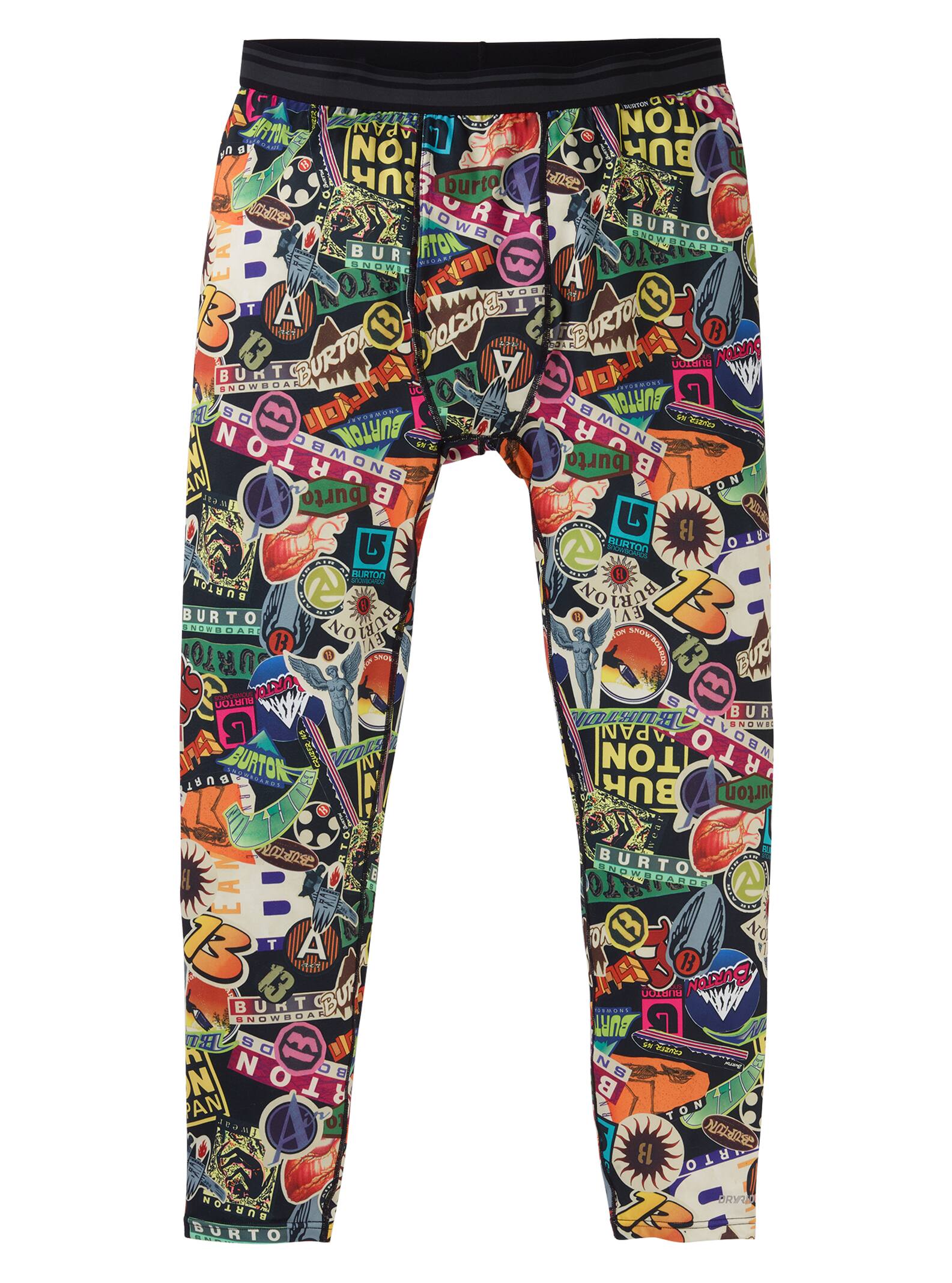 Burton - Pantalon sous-vêtement intermédiaire homme, Stickers, M