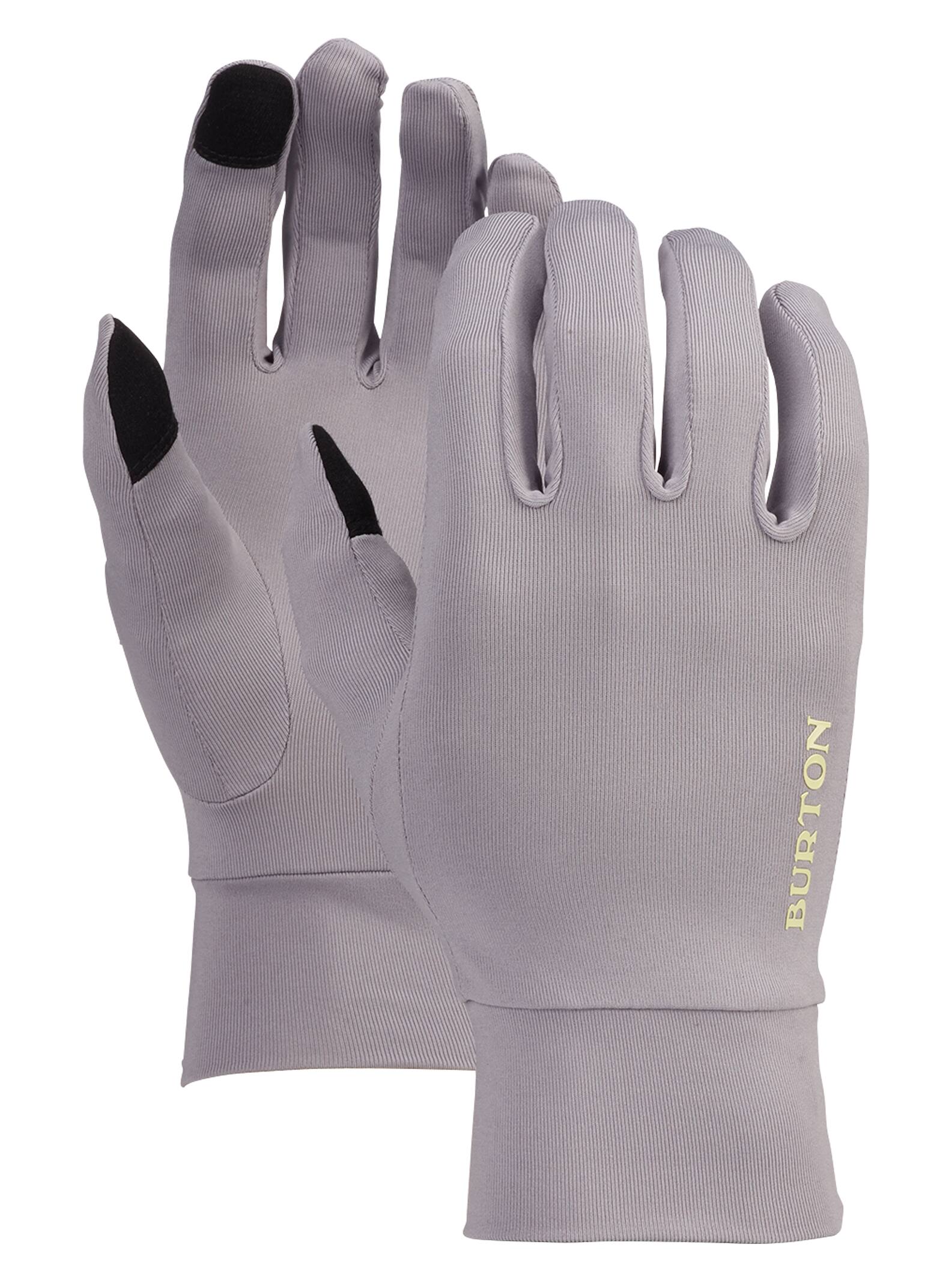 Burton - Sous-gants pour écran tactile, Lilac Gray, LX