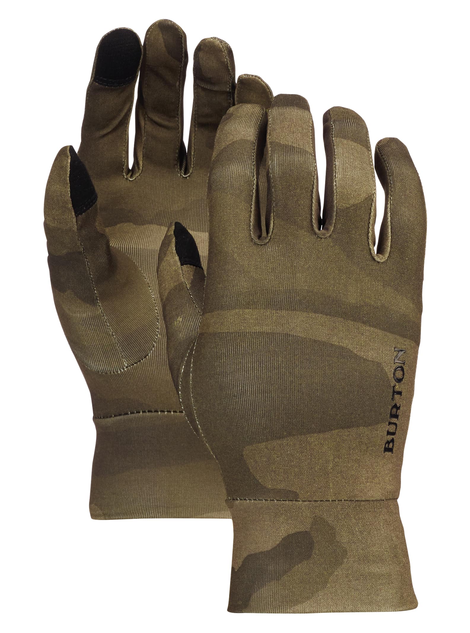 Burton - Sous-gants pour écran tactile, Worn Camo, LX
