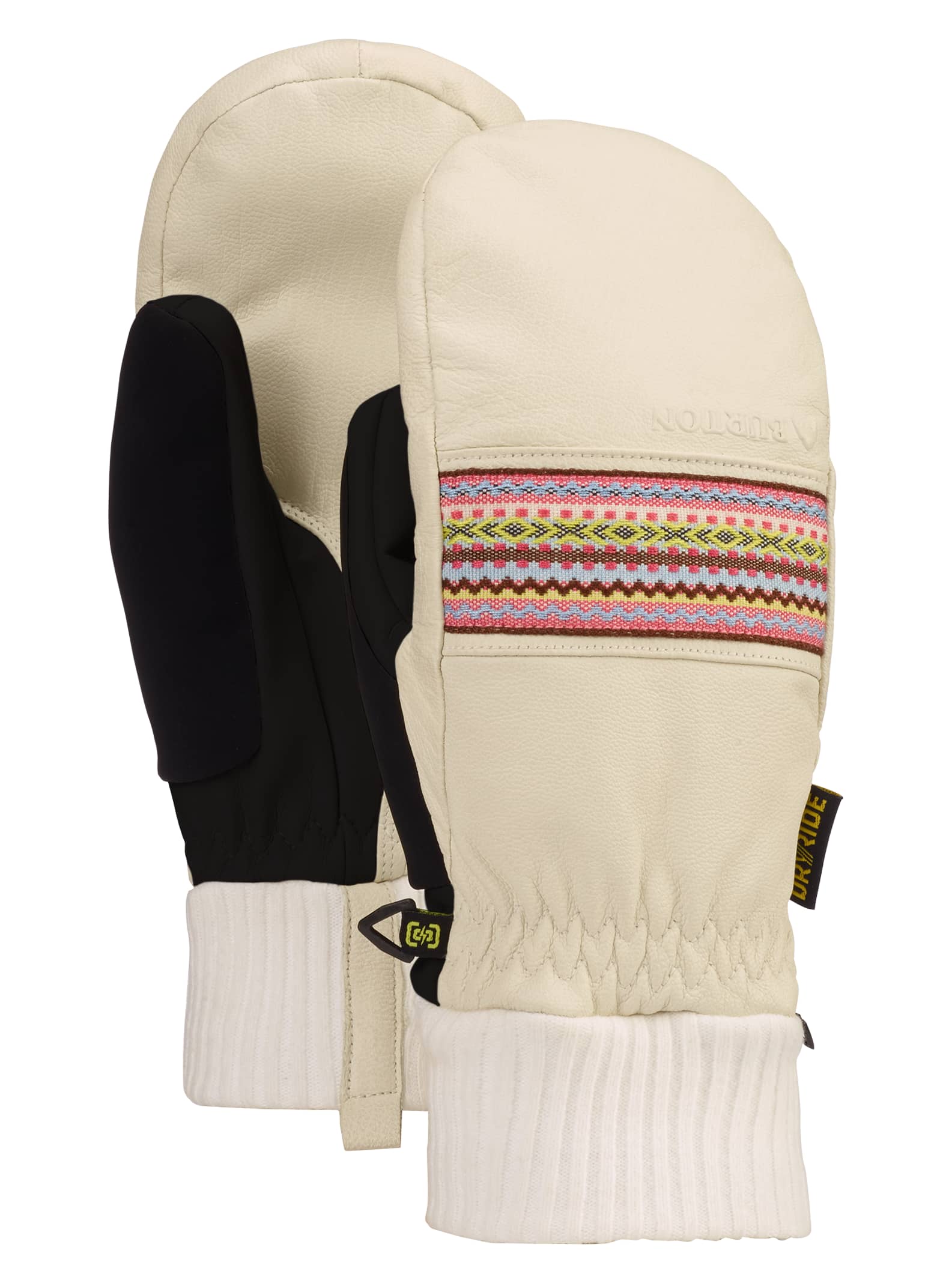 Burton - Moufles Free Range femme, Stout White, L