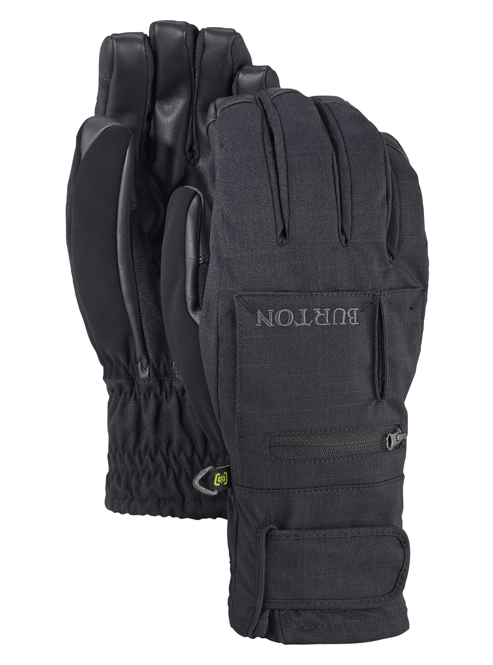 Burton - Gants 2 en 1 avec doublure Baker homme, True Black, L