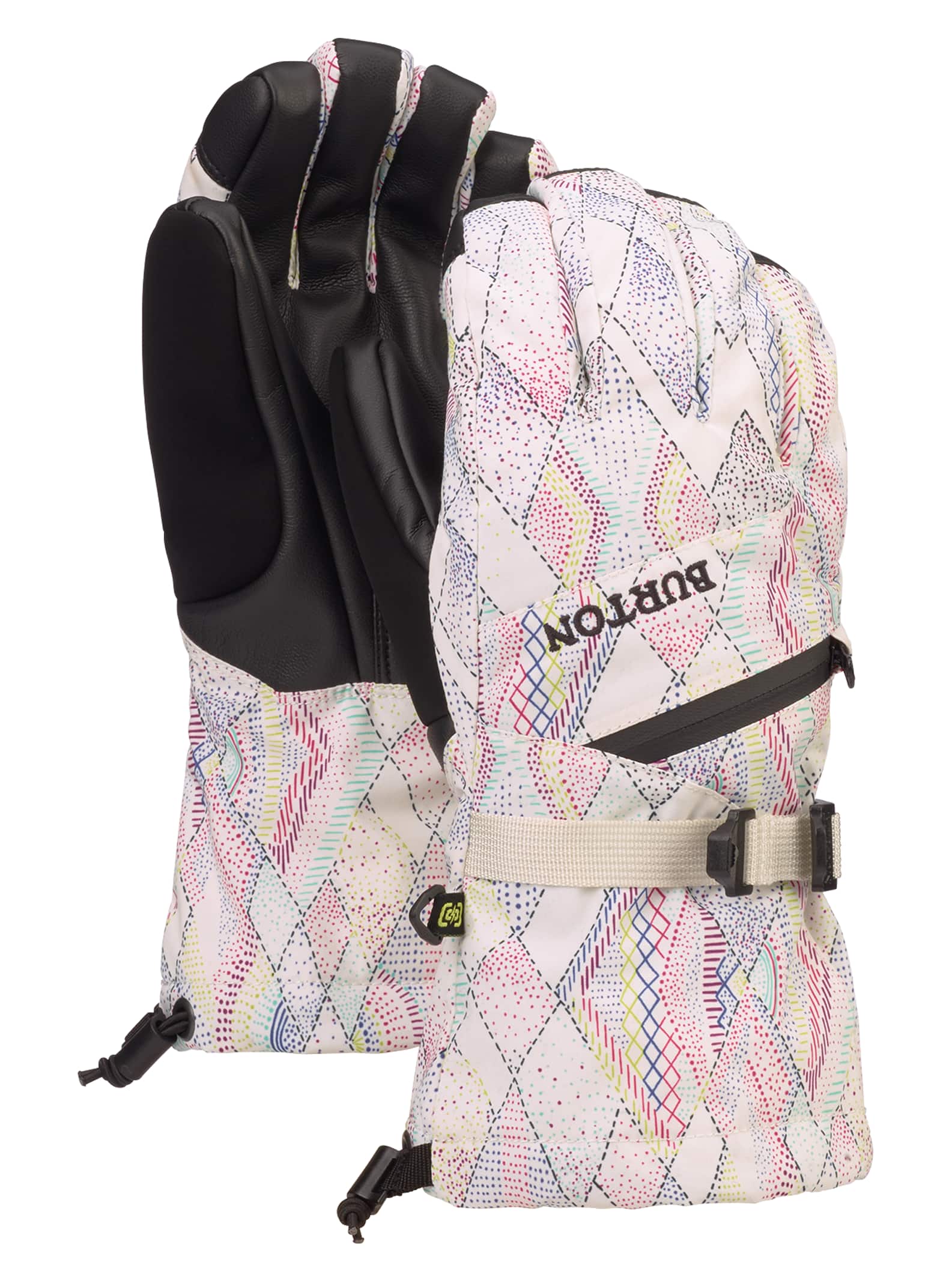 Burton - Gants GORE-TEX + technologie Gore Warm femme, Diamond Dot, L