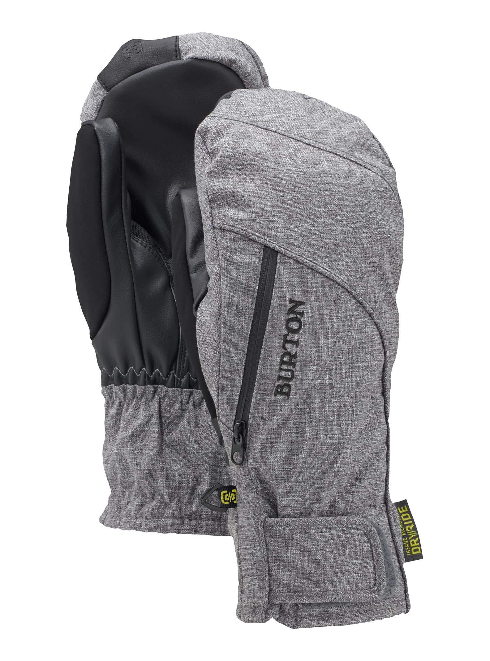 Burton - Moufles 2 en 1 avec doublure Baker femme, Bog Heather, XL