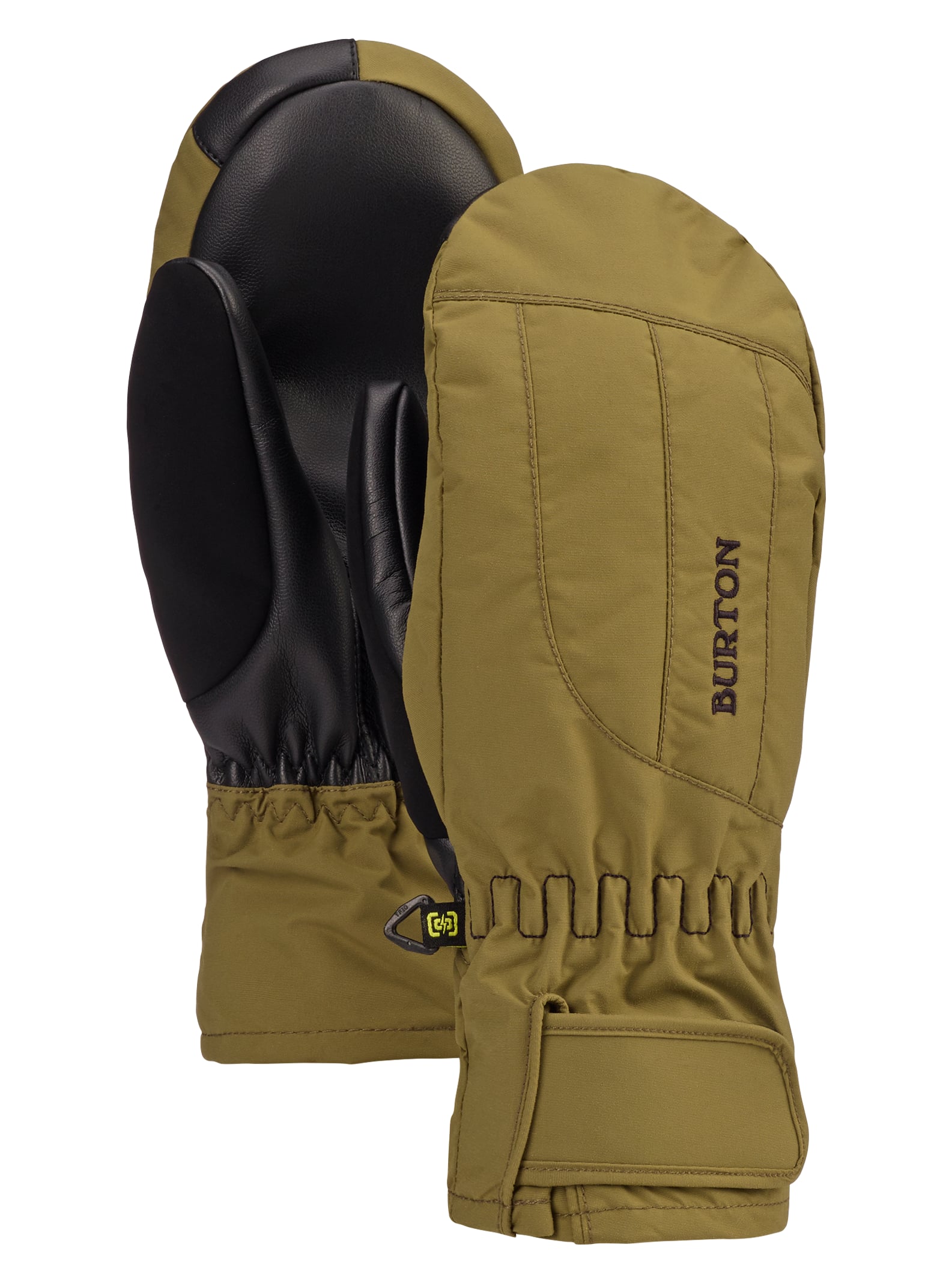 Burton - Moufles avec doublure Profile femme, Martini Olive, L