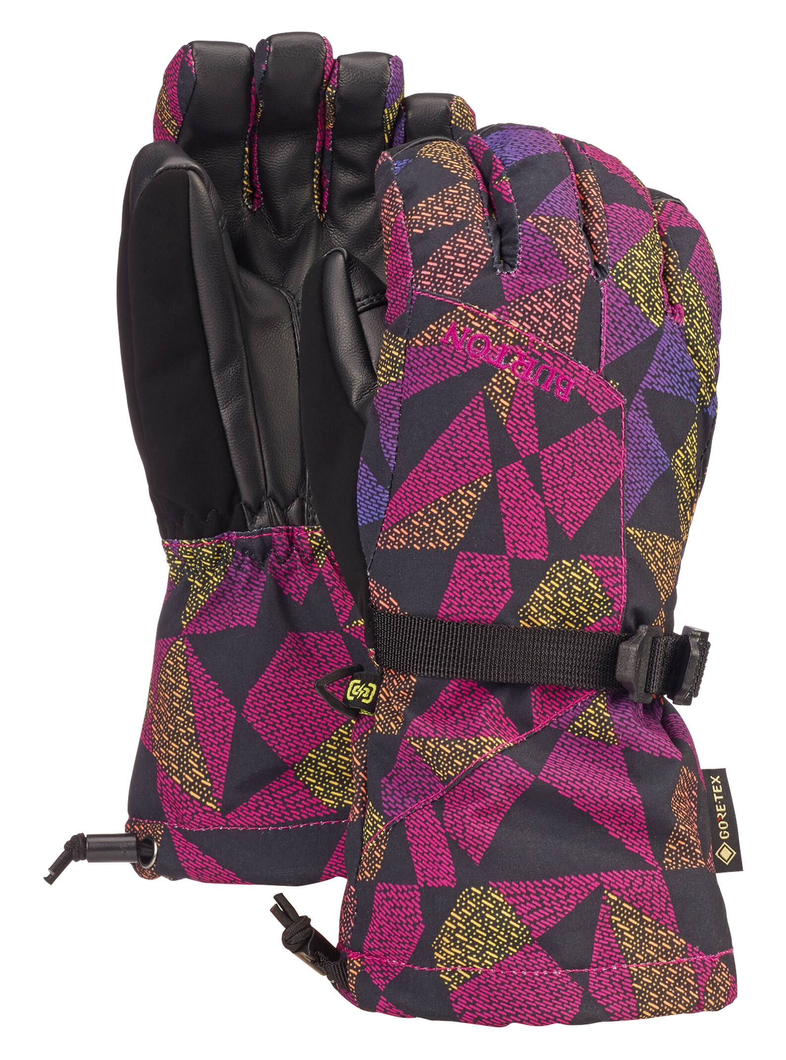 Burton - Gants GORE-TEX enfants, True Black Morse Geo, L